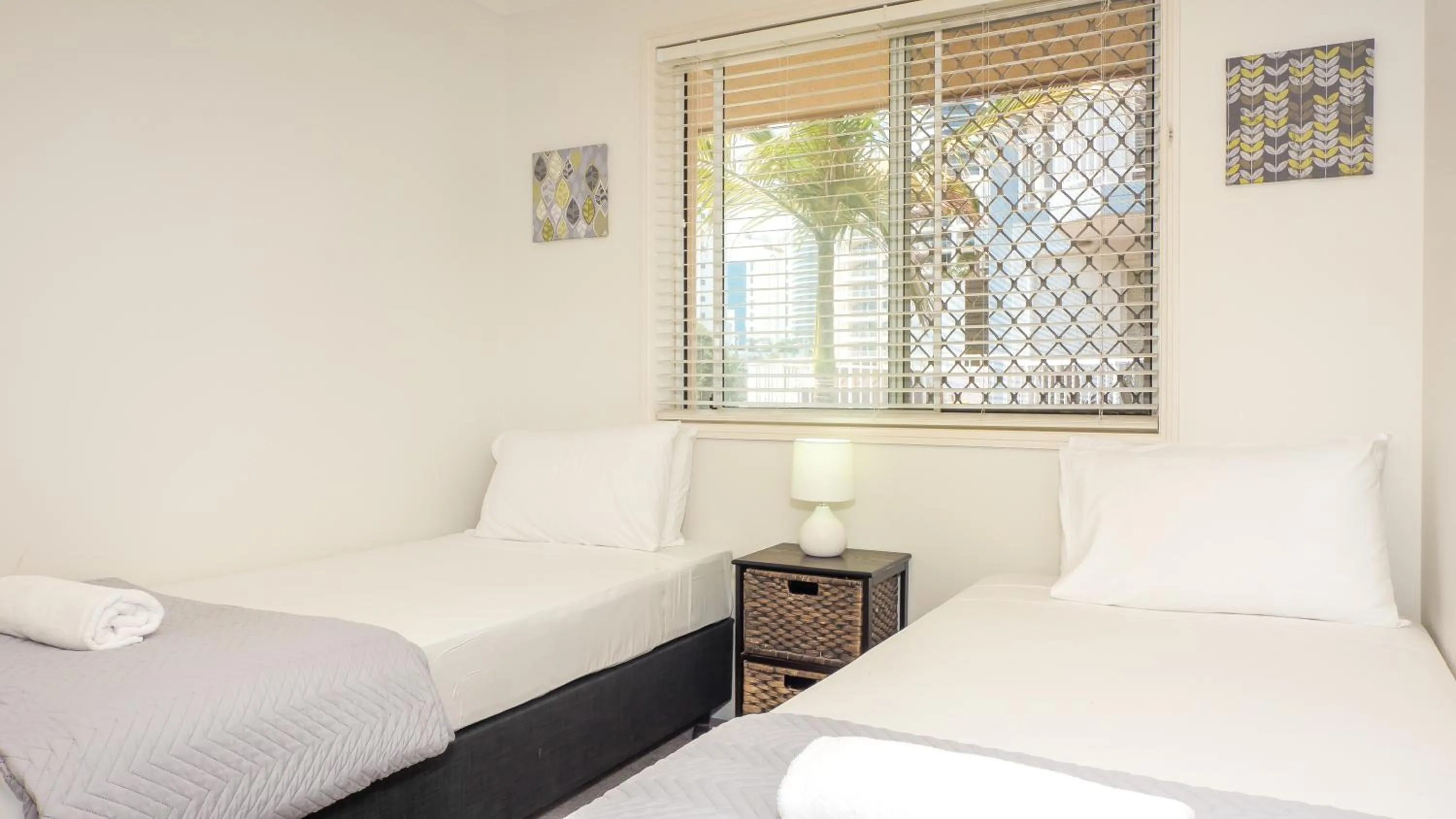 Bedroom, Bed in Jubilee Views Holiday Apartments