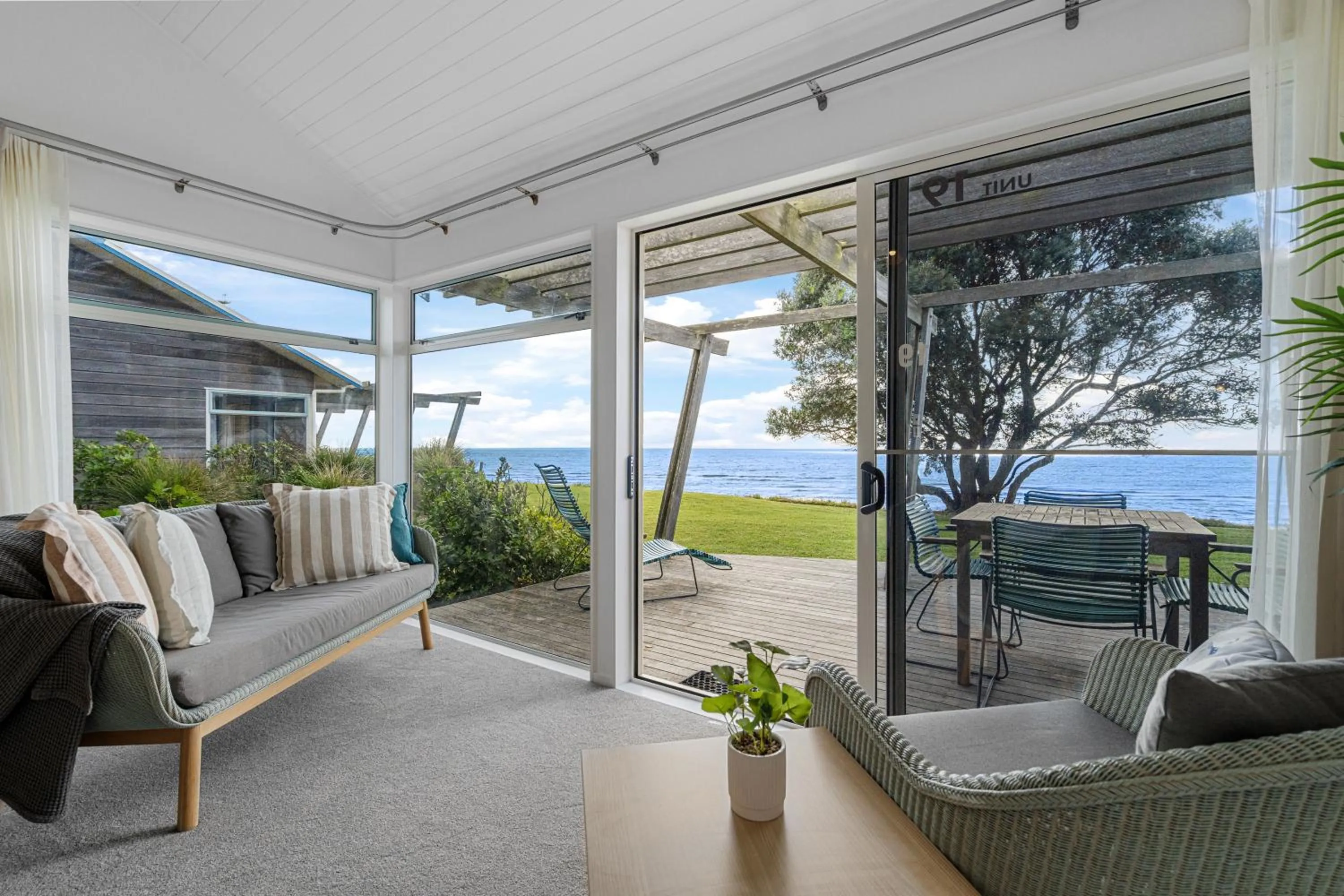 Balcony/Terrace in Tasman Holiday Parks - Papamoa Beach