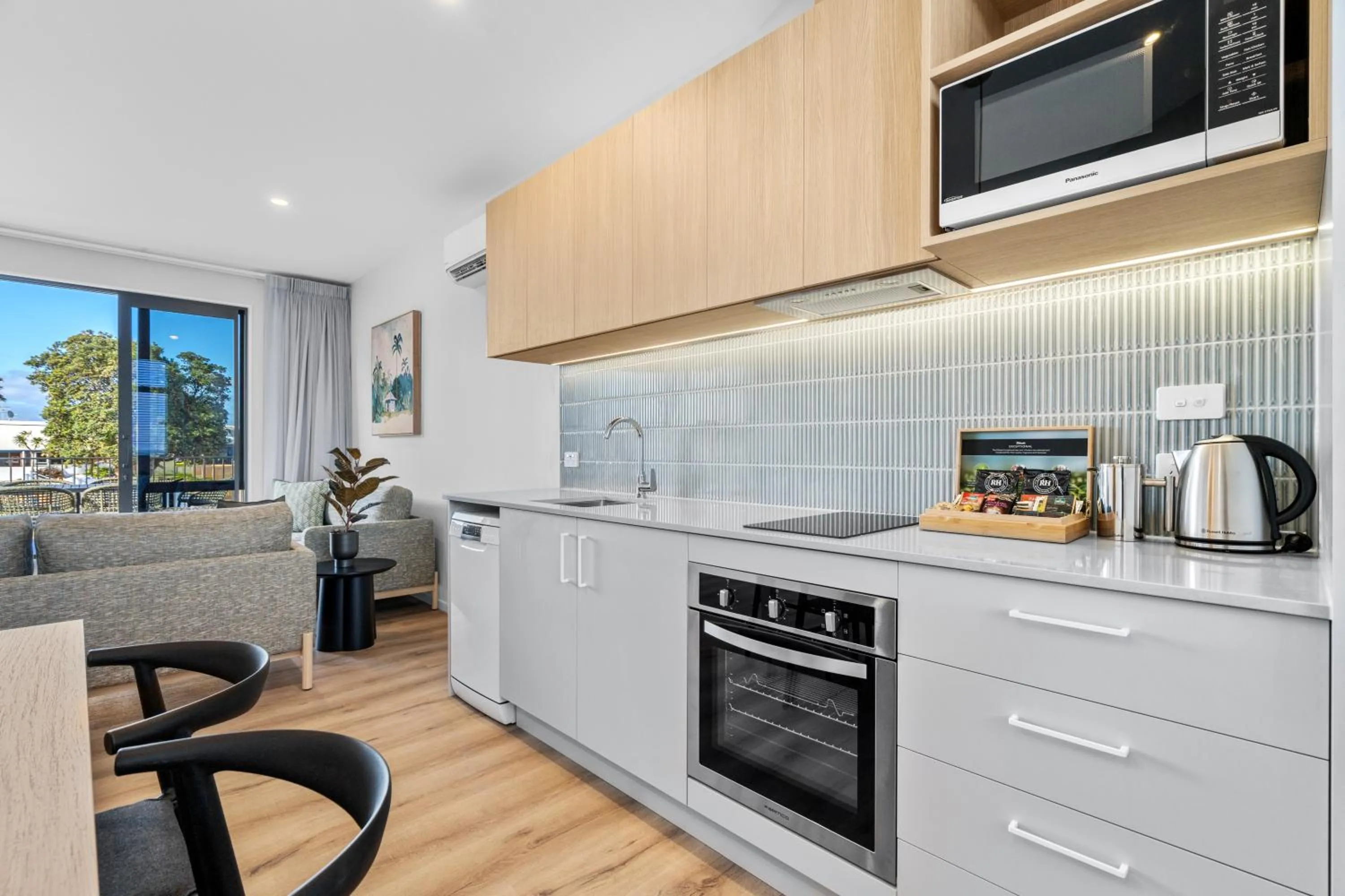 Kitchen or kitchenette in Tasman Holiday Parks - Papamoa Beach