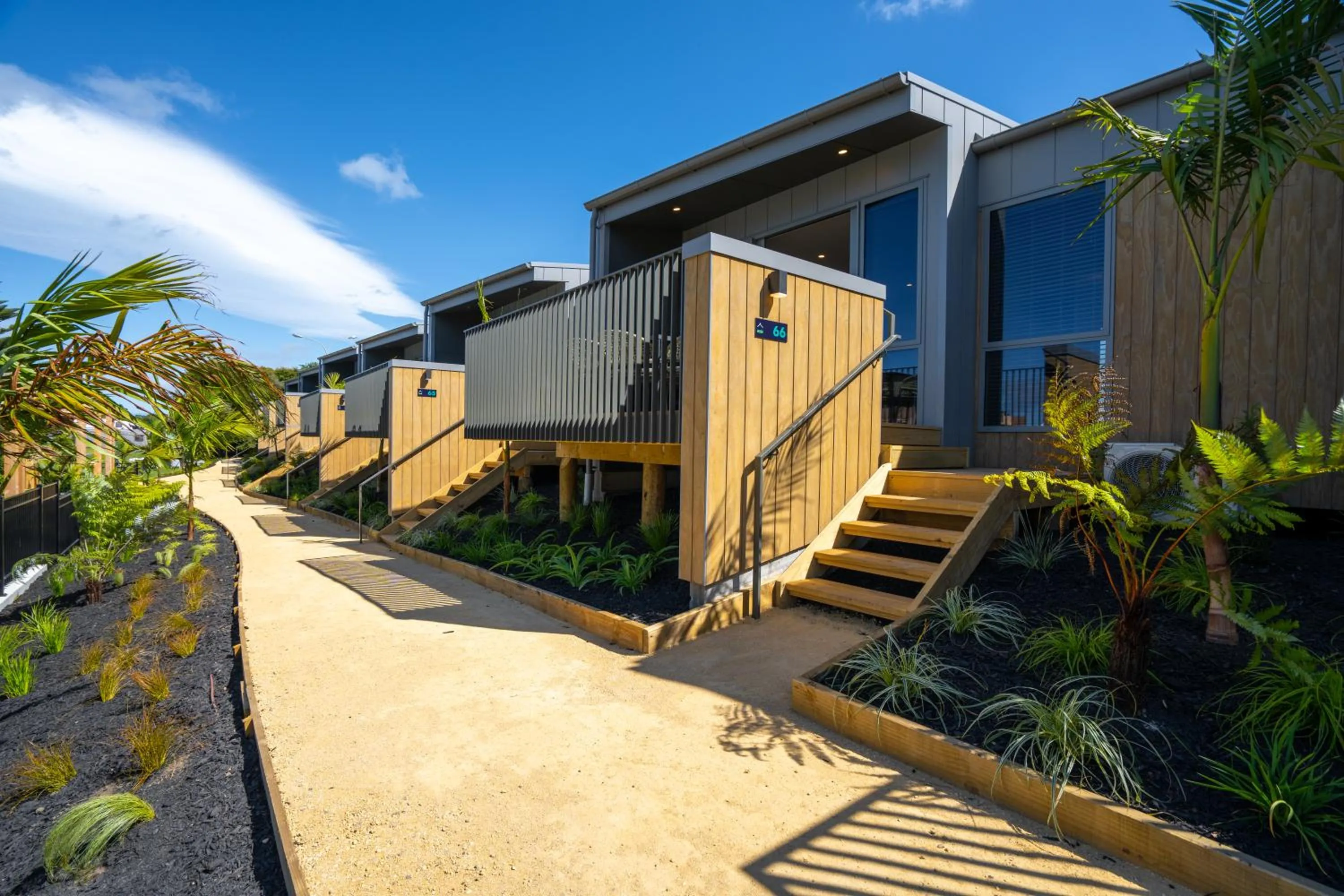 Property building in Tasman Holiday Parks - Papamoa Beach