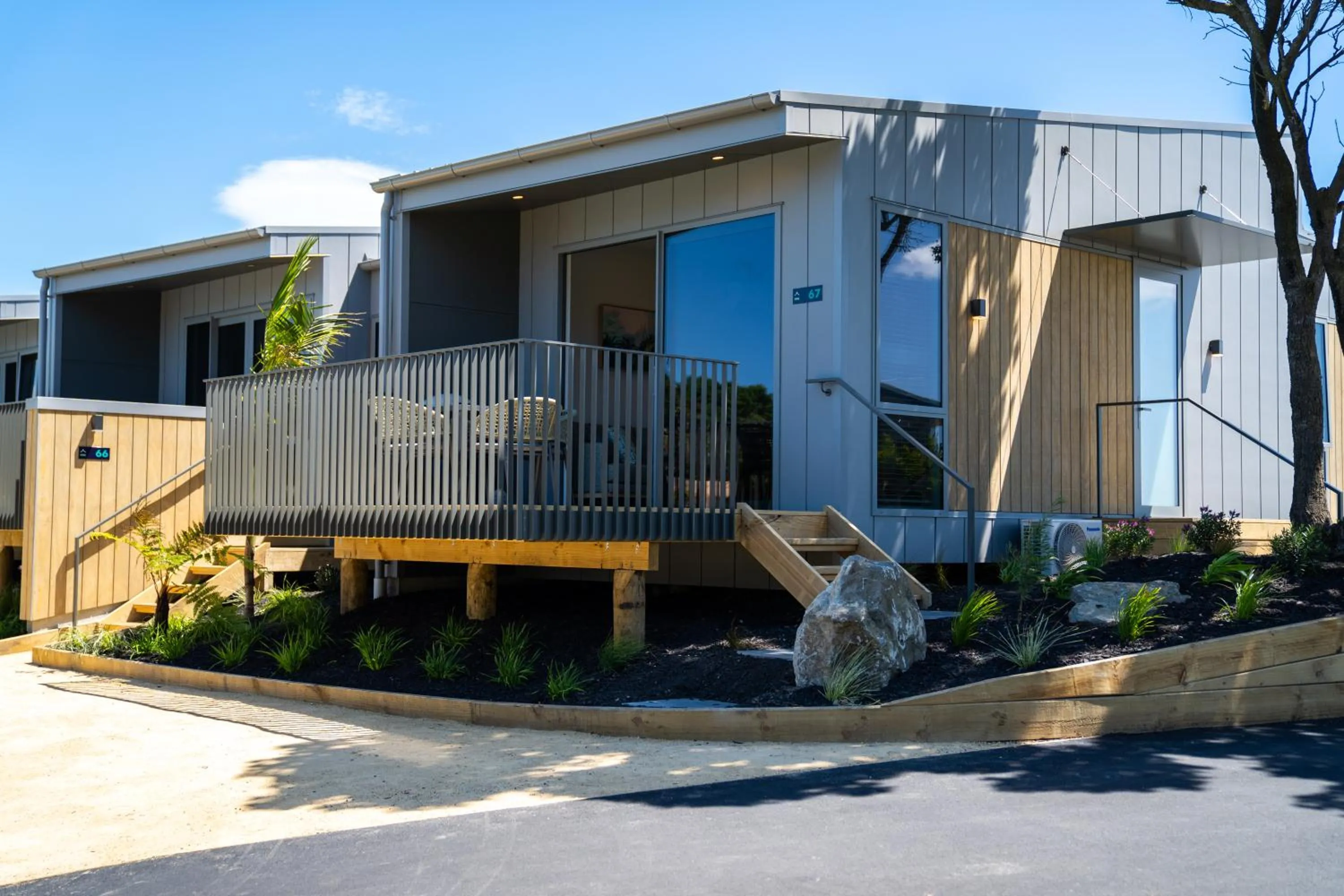 Property building in Tasman Holiday Parks - Papamoa Beach
