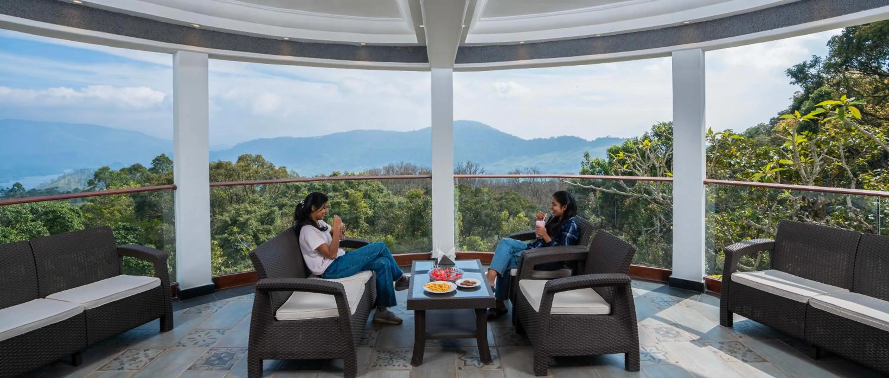 Living room in Fort Munnar