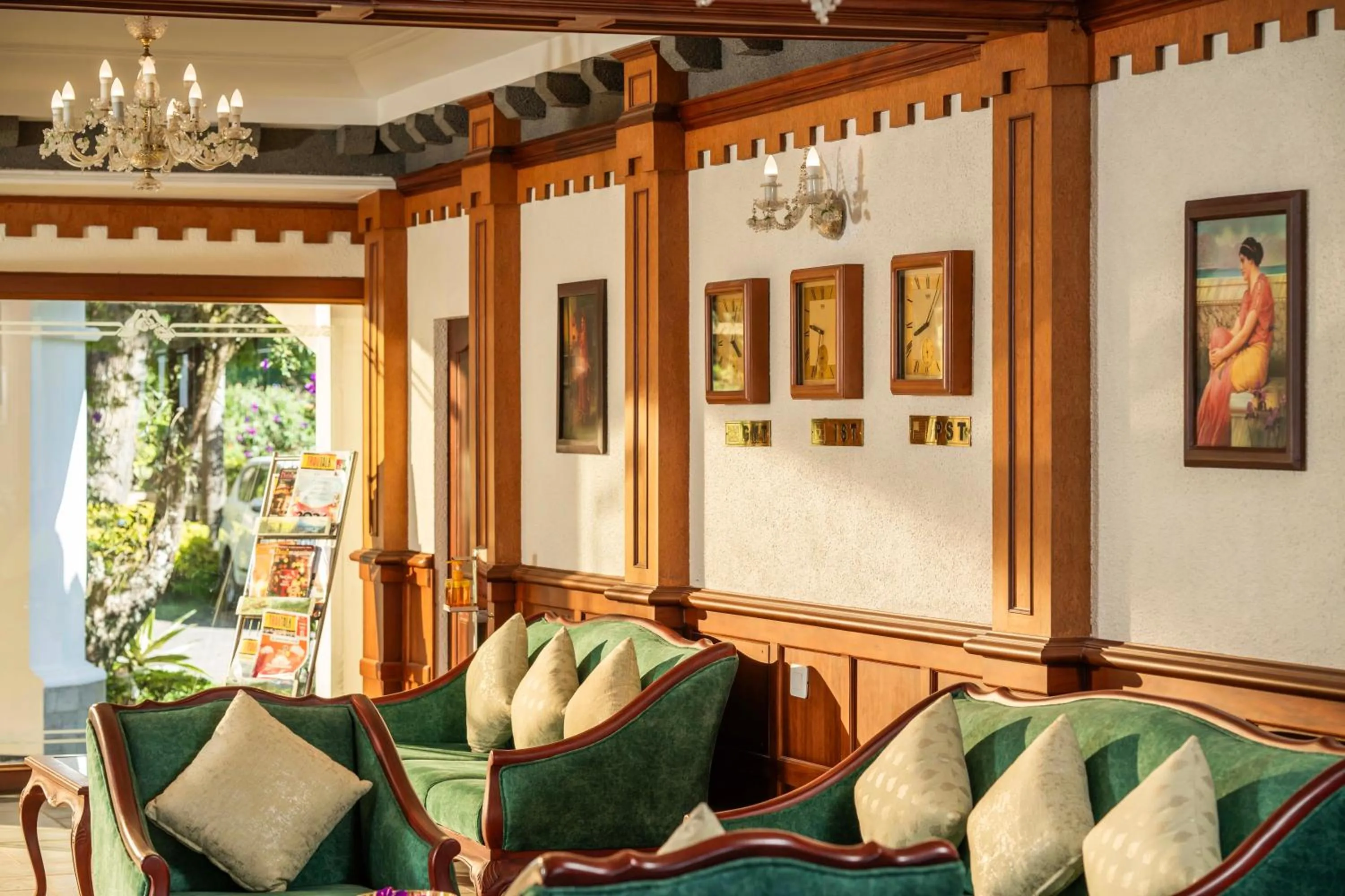 Living room in Fort Munnar