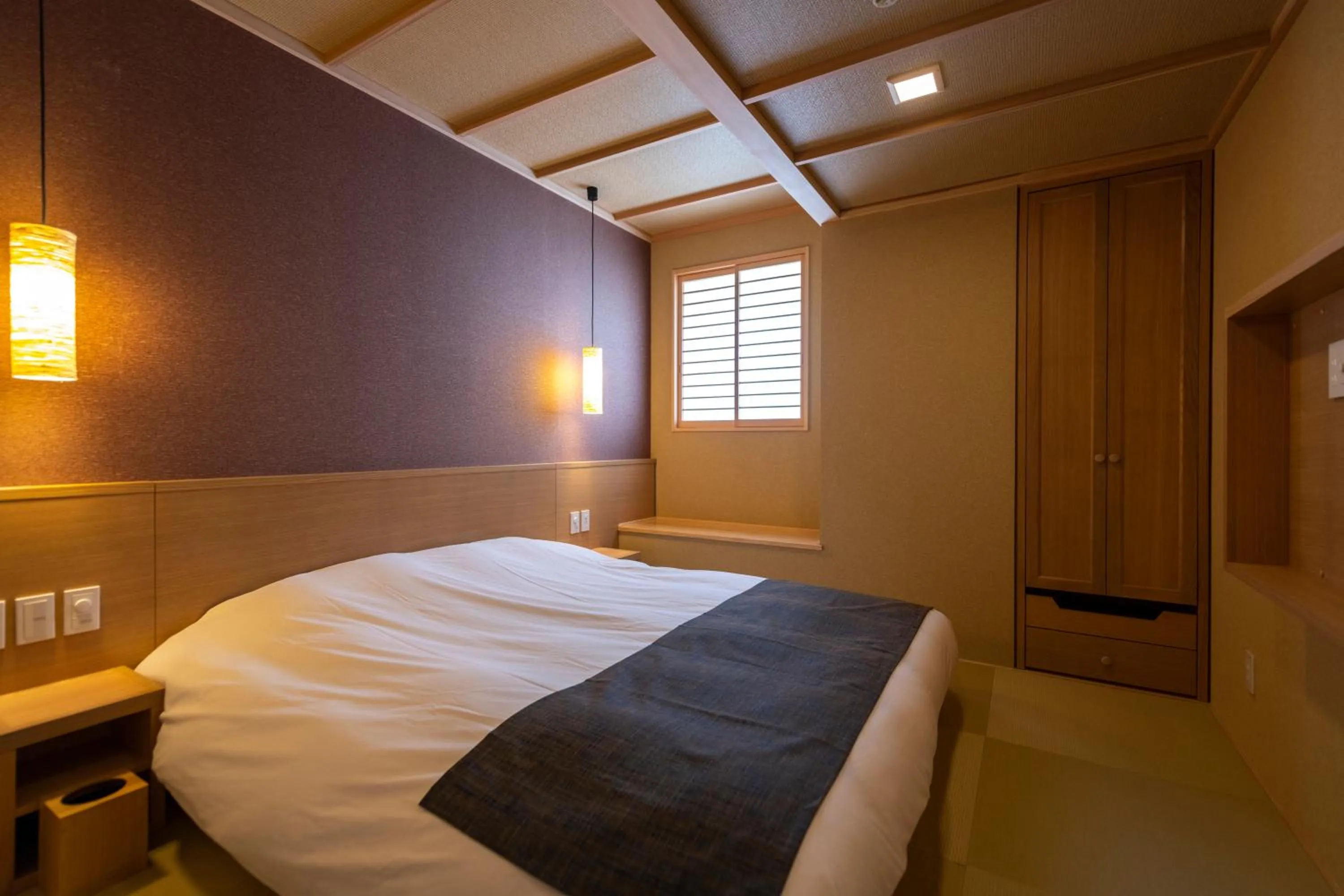 Bedroom, Bed in La Vista Kirishima Hills