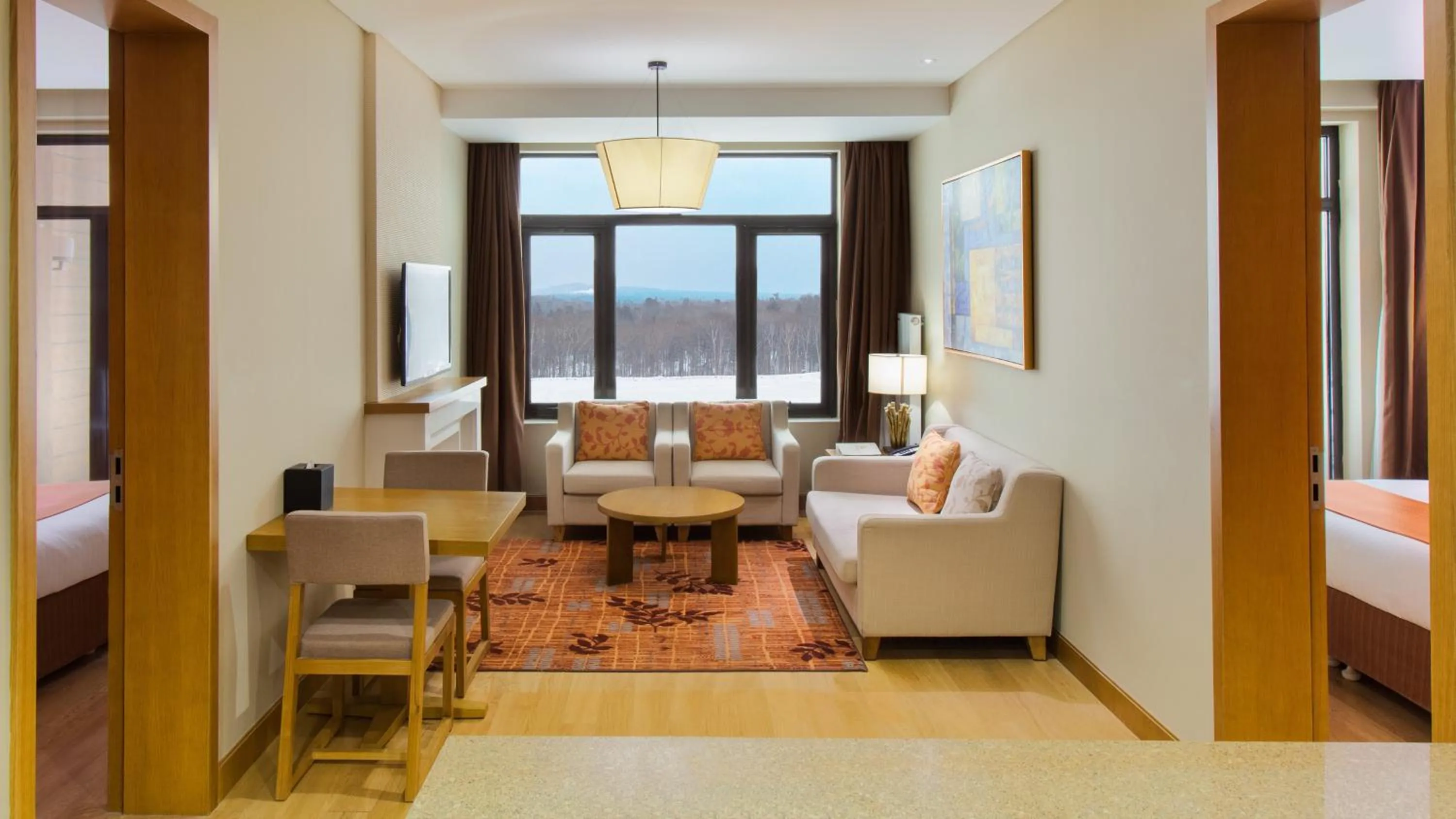 Photo of the whole room in Wanda Jin Suites Changbaishan