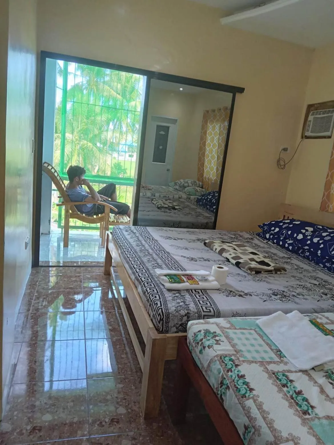 Bed in Balai Mariacaria Pension House