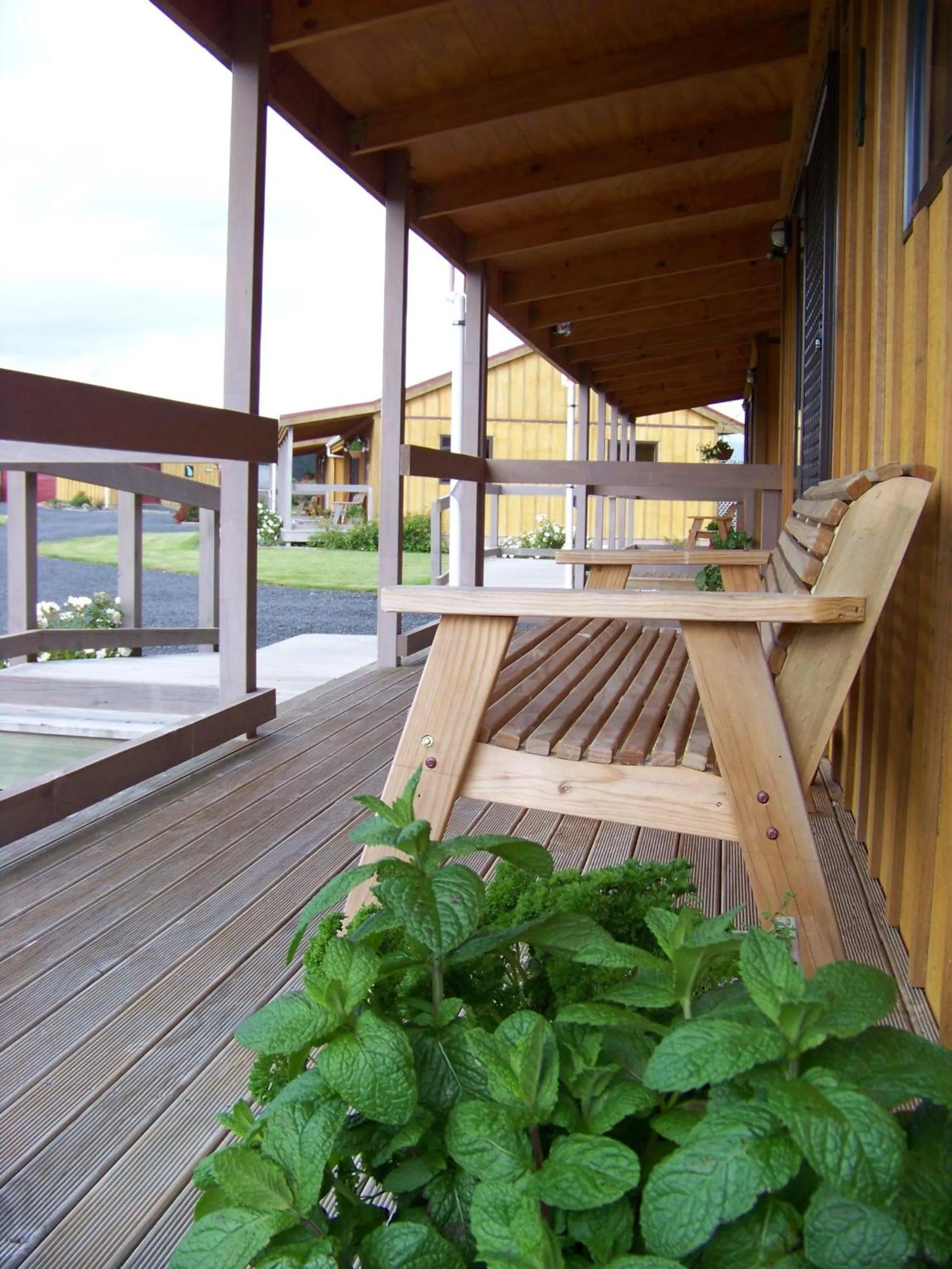 Balcony/Terrace in Longbourne Lodge Motel Mosgiel