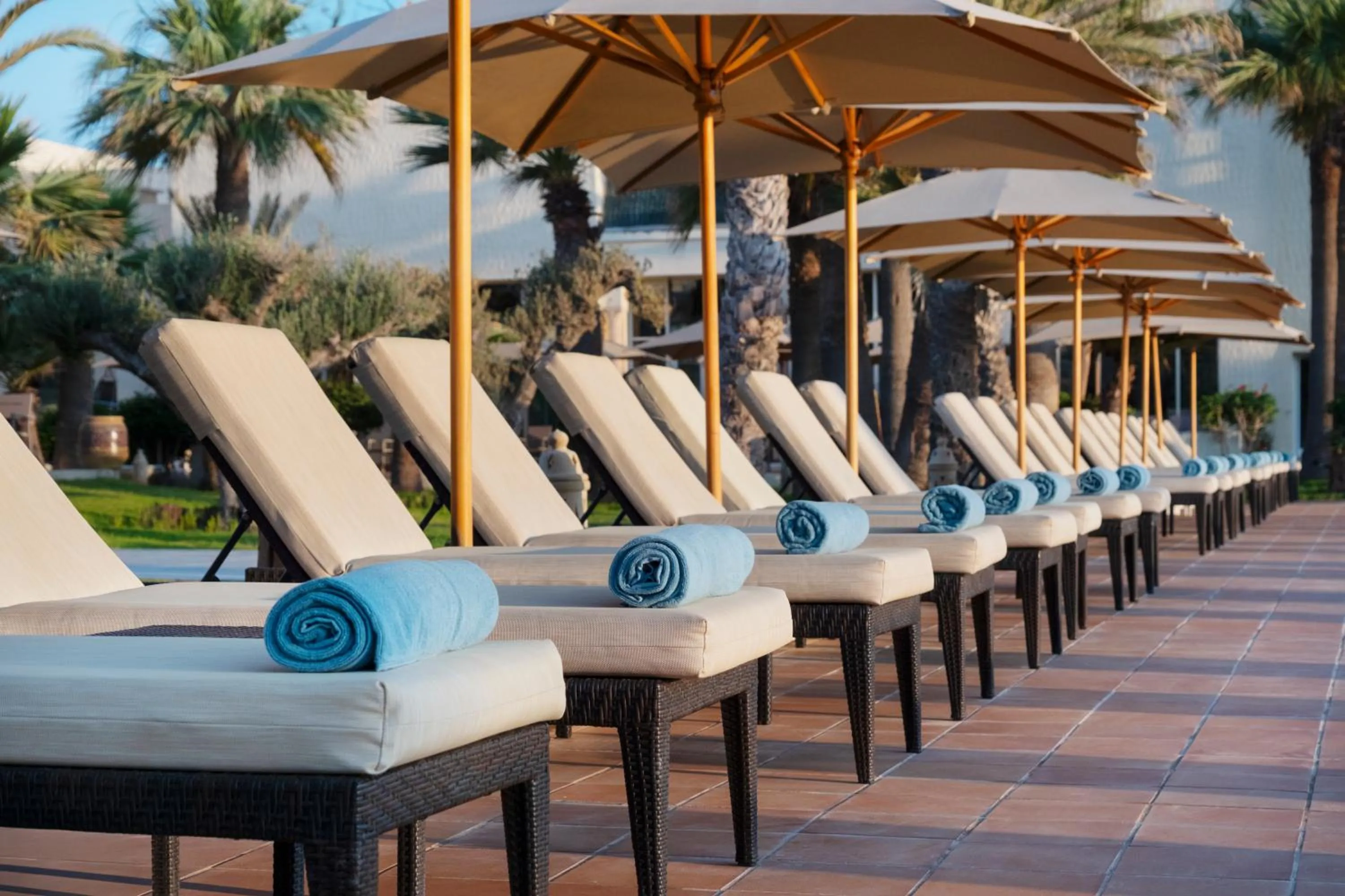 sunbed in Iberostar Selection Eolia Djerba