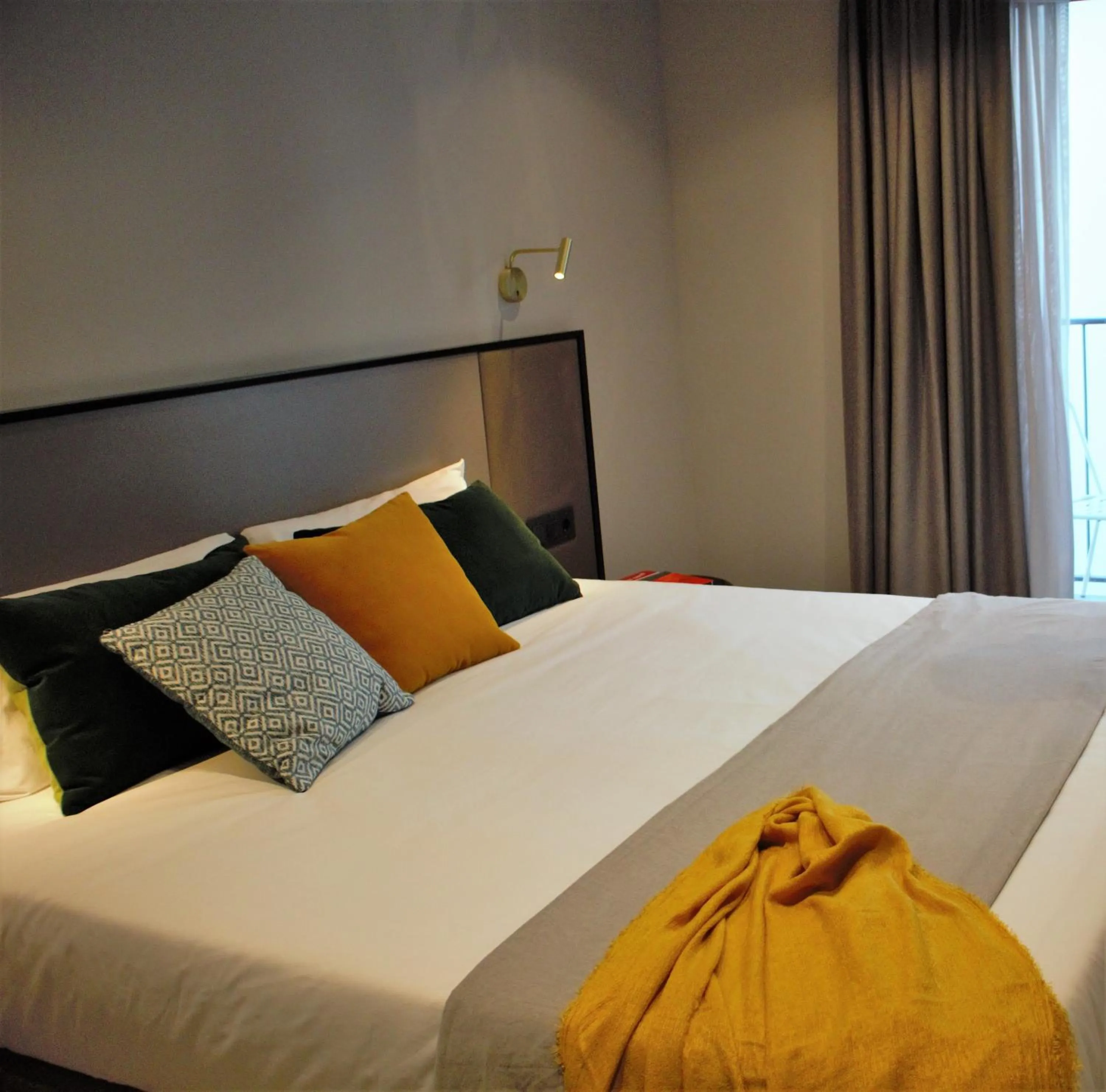 Bed in HOTEL TORRENT