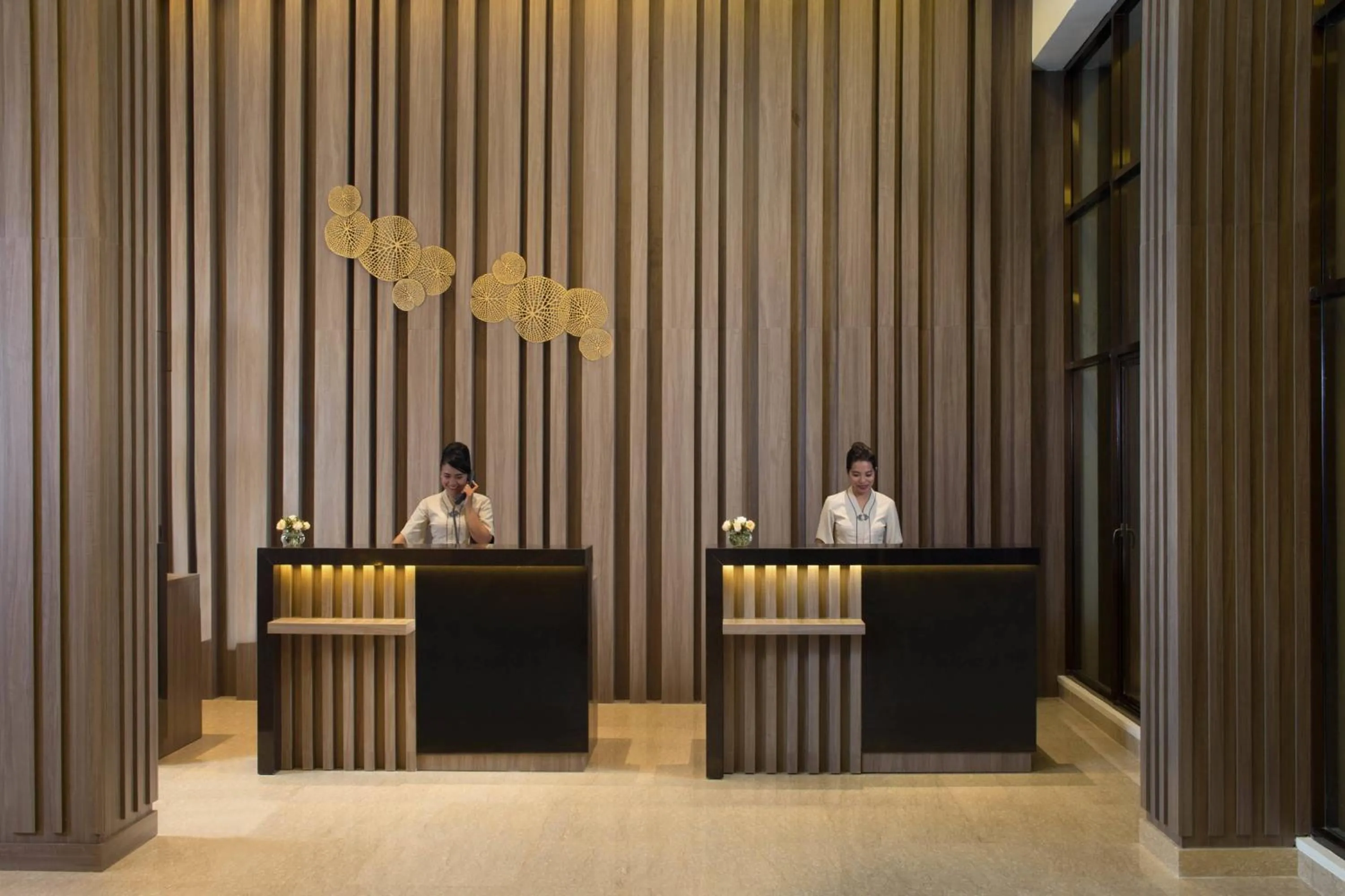 Lobby or reception in Fairfield by Marriott Belitung