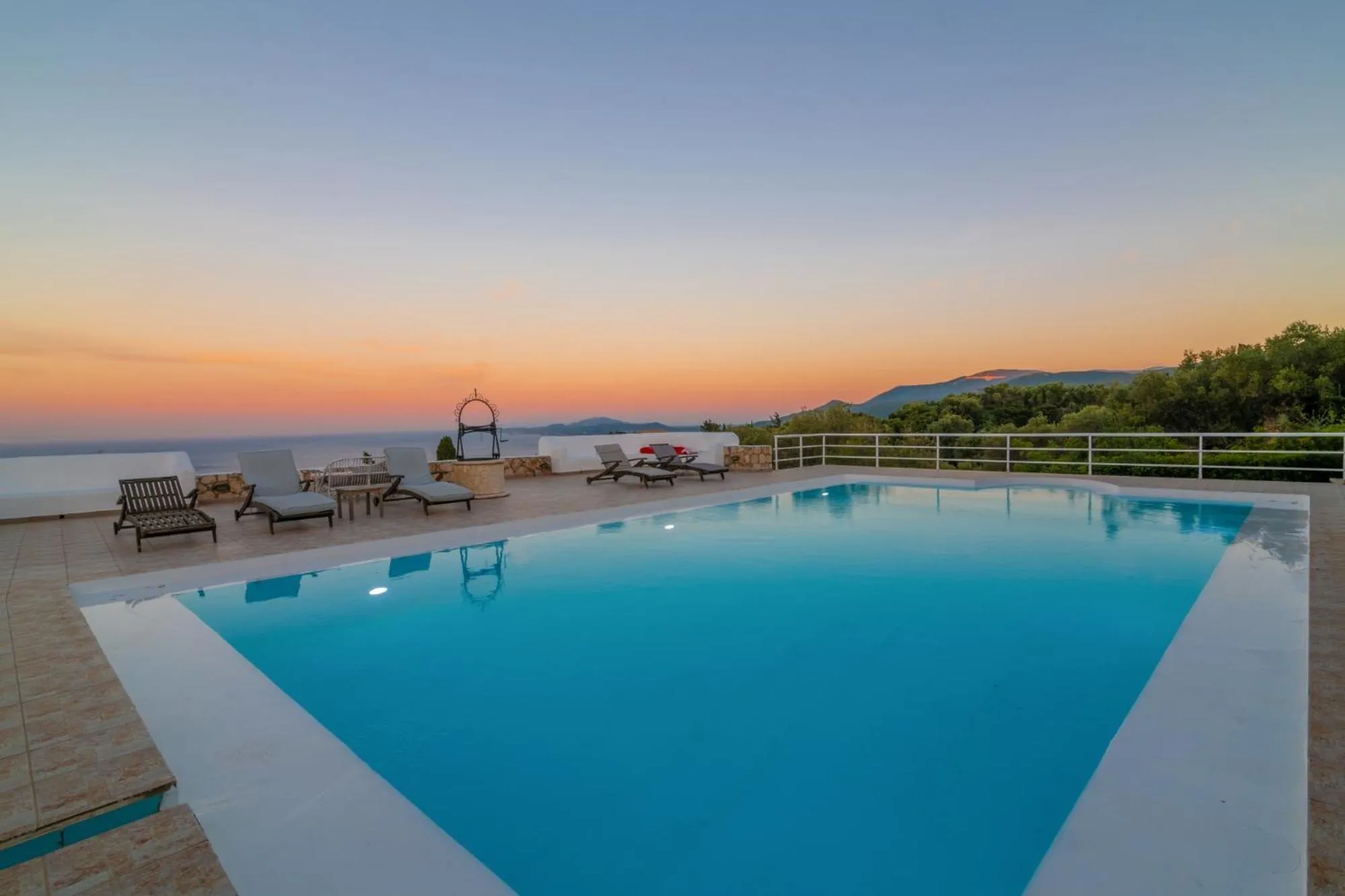 Swimming pool in Armyra Villas - Apartments with Sea Views & Shared Pool