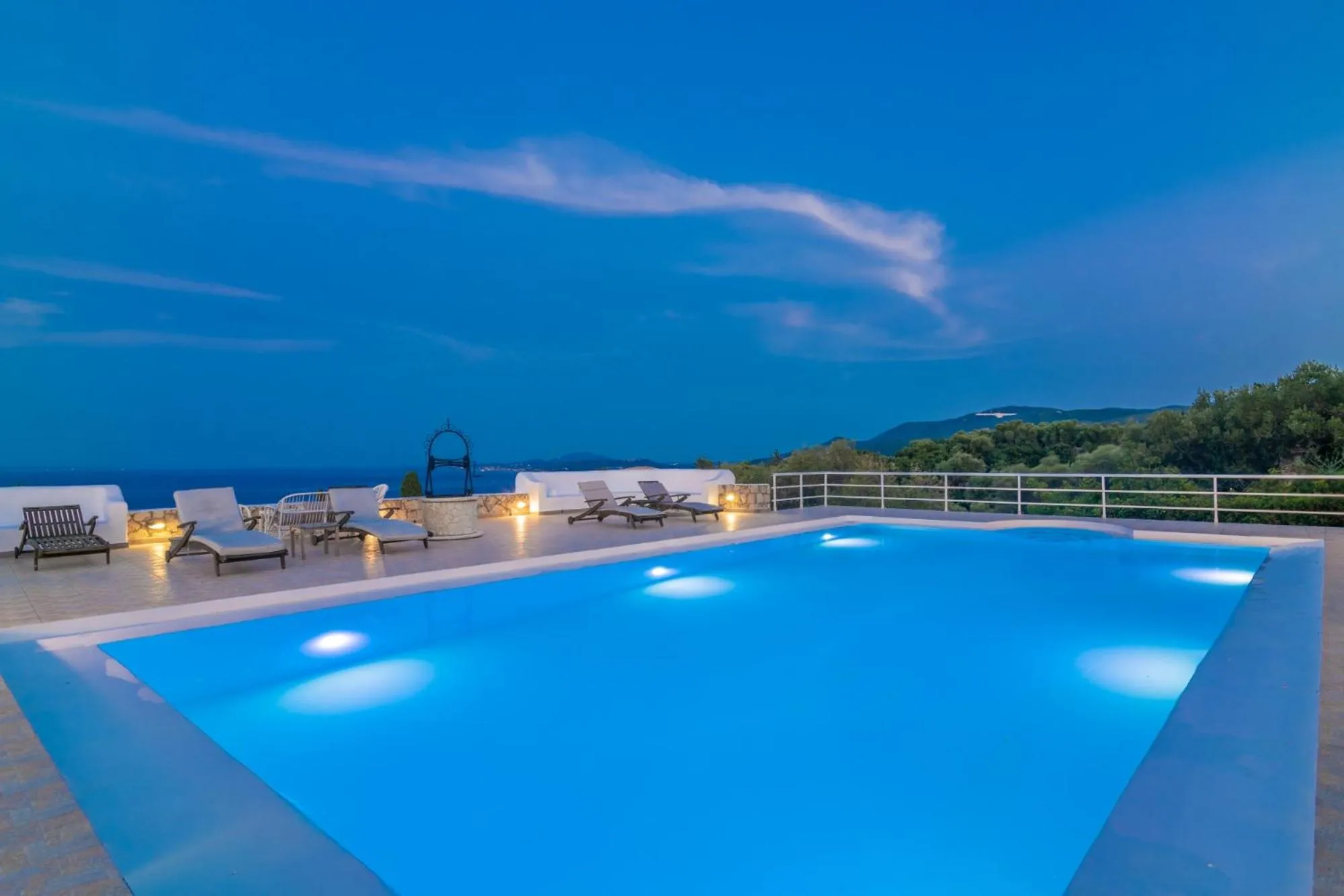 Swimming pool in Armyra Villas - Apartments with Sea Views & Shared Pool