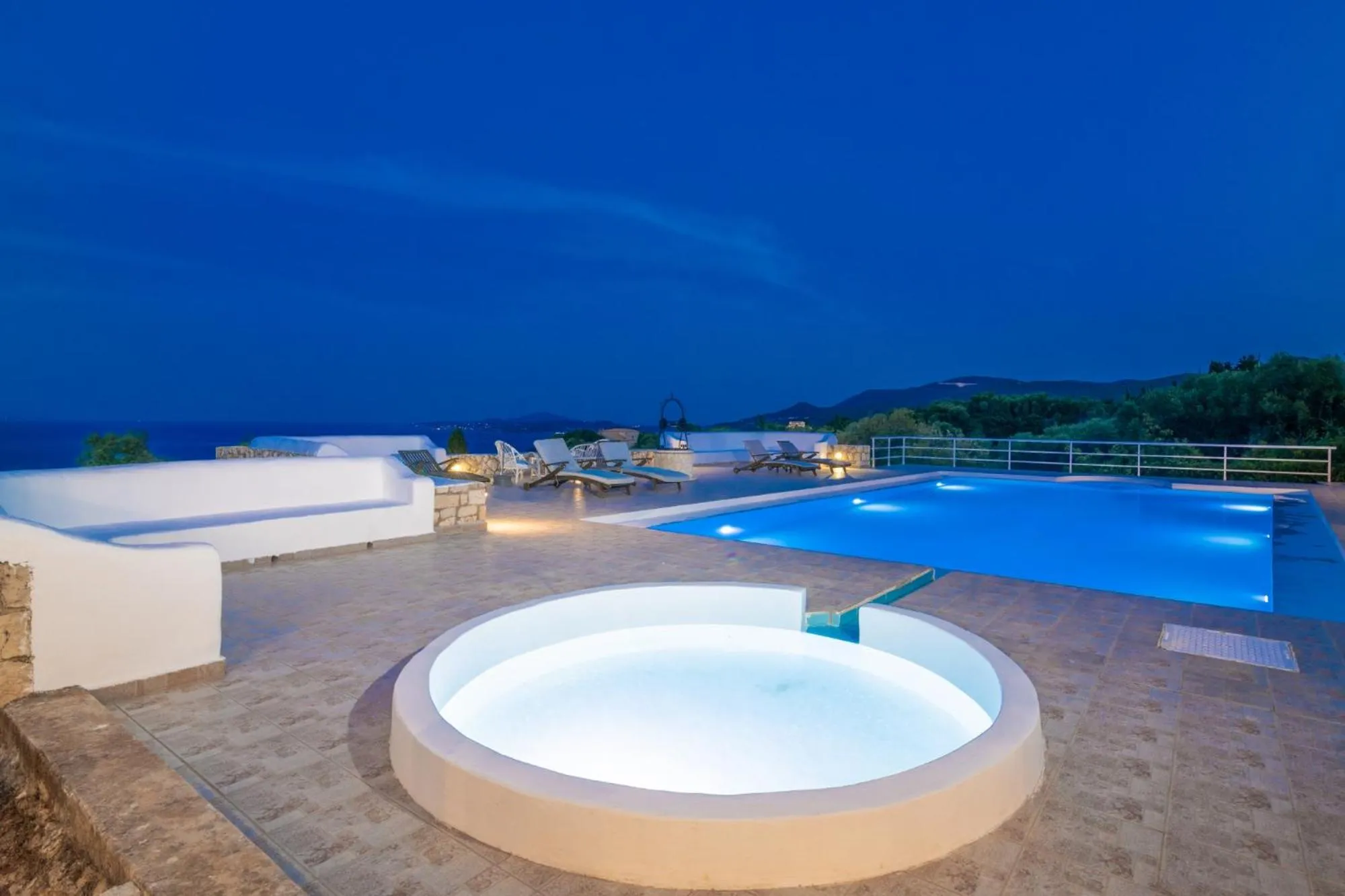Swimming pool in Armyra Villas - Apartments with Sea Views & Shared Pool