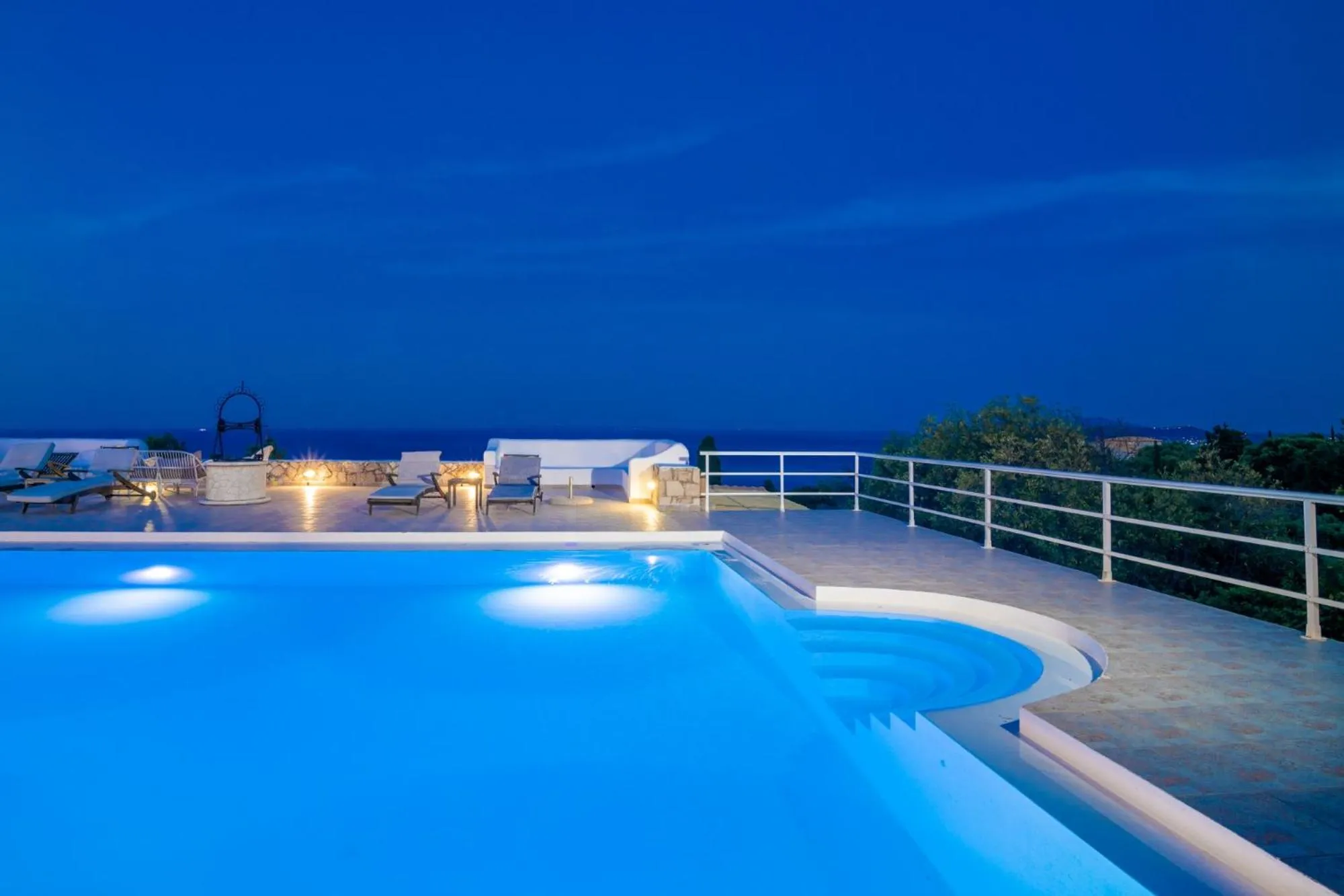 Swimming pool in Armyra Villas - Apartments with Sea Views & Shared Pool