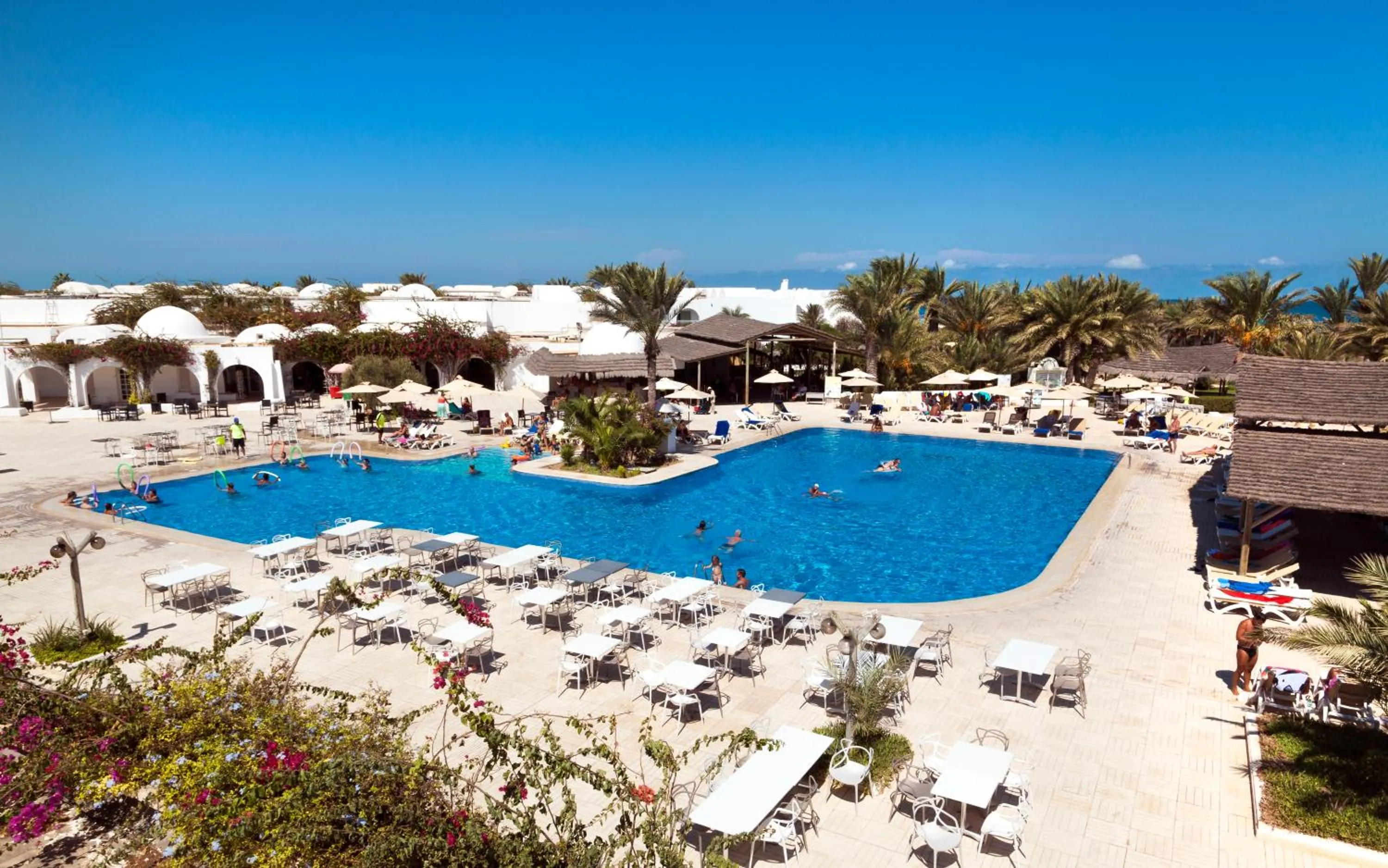 Swimming pool in Seabel Rym Beach Djerba