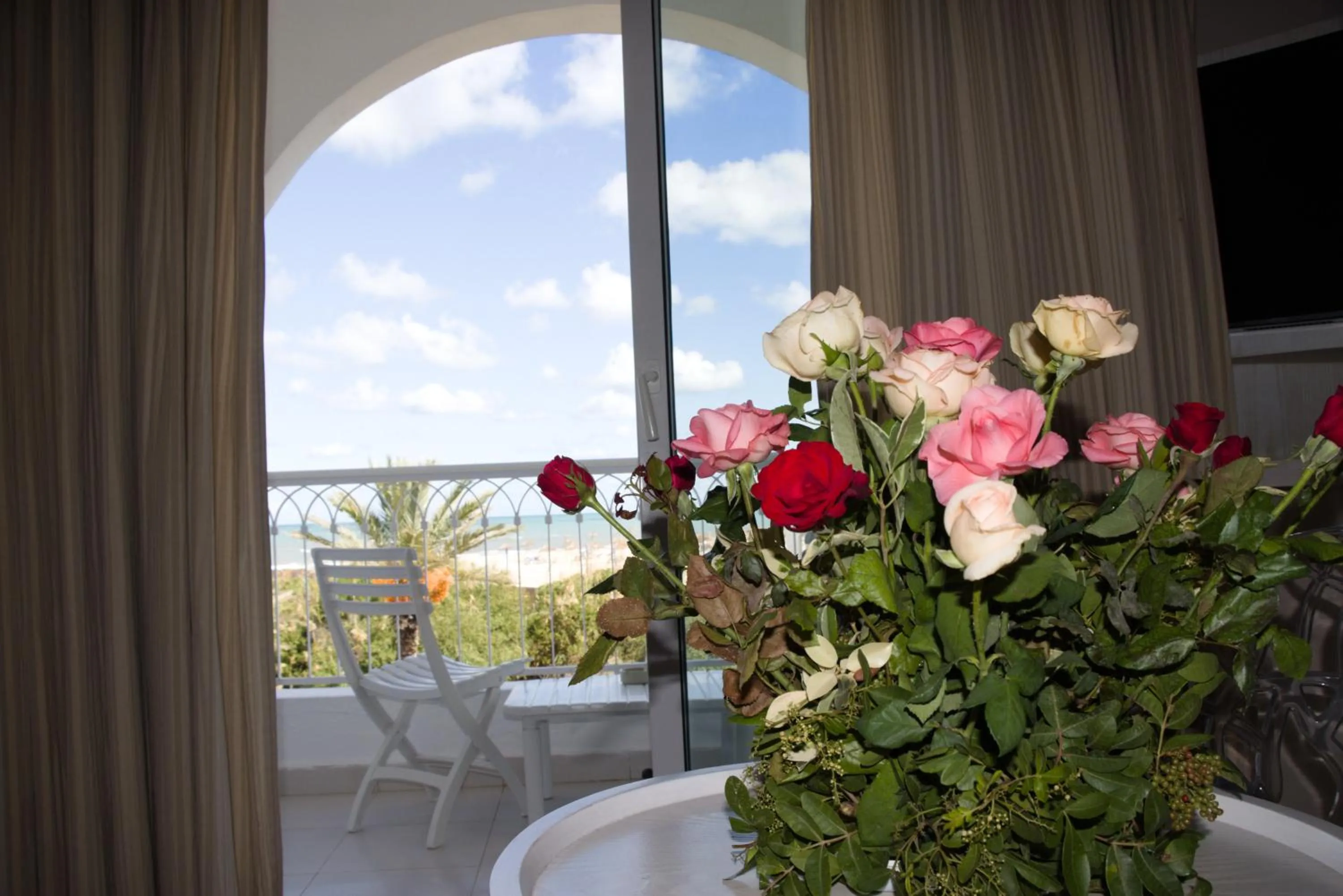 Balcony/Terrace in Seabel Rym Beach Djerba