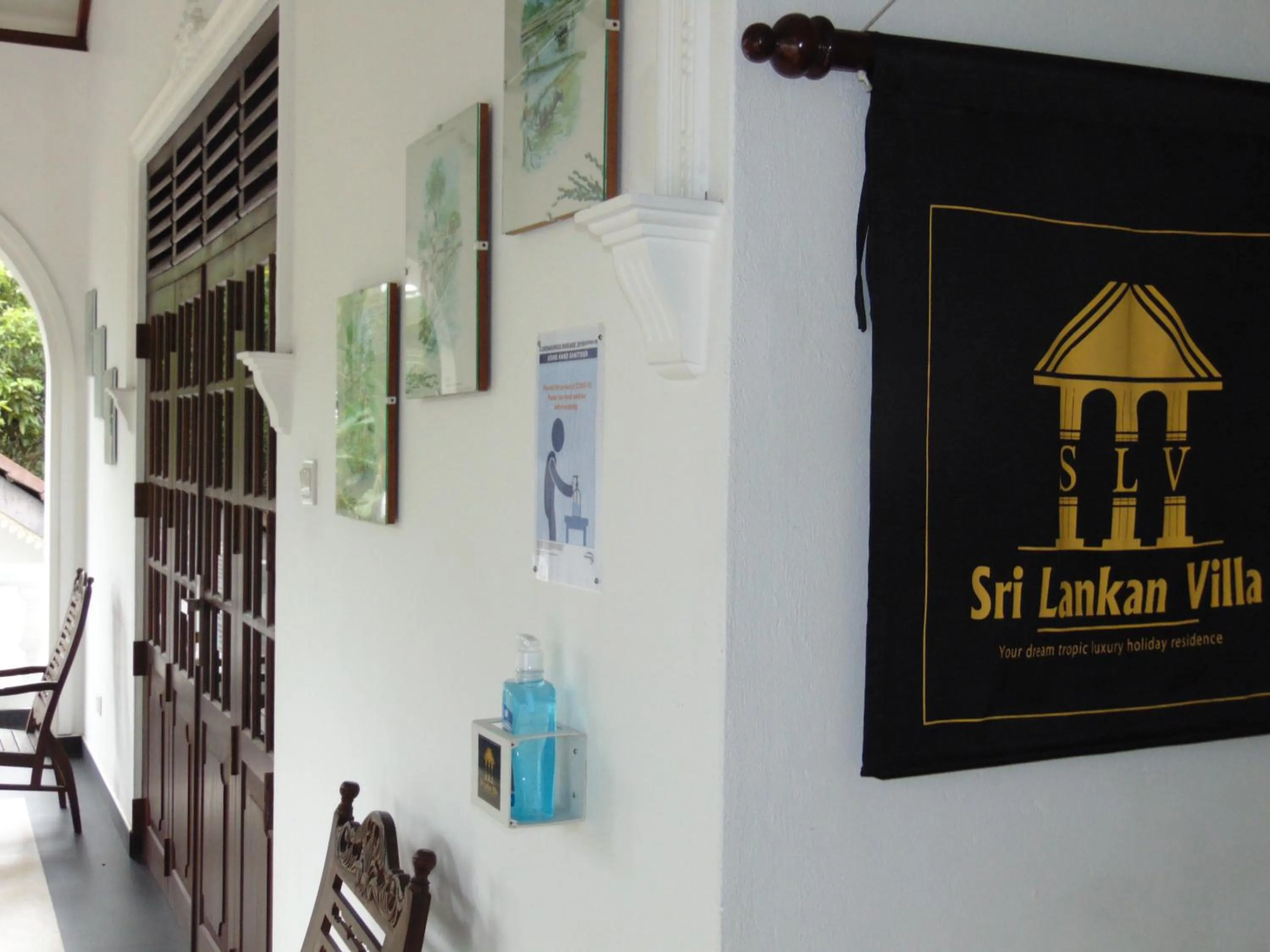 Balcony/Terrace in SRI LANKAN VILLA