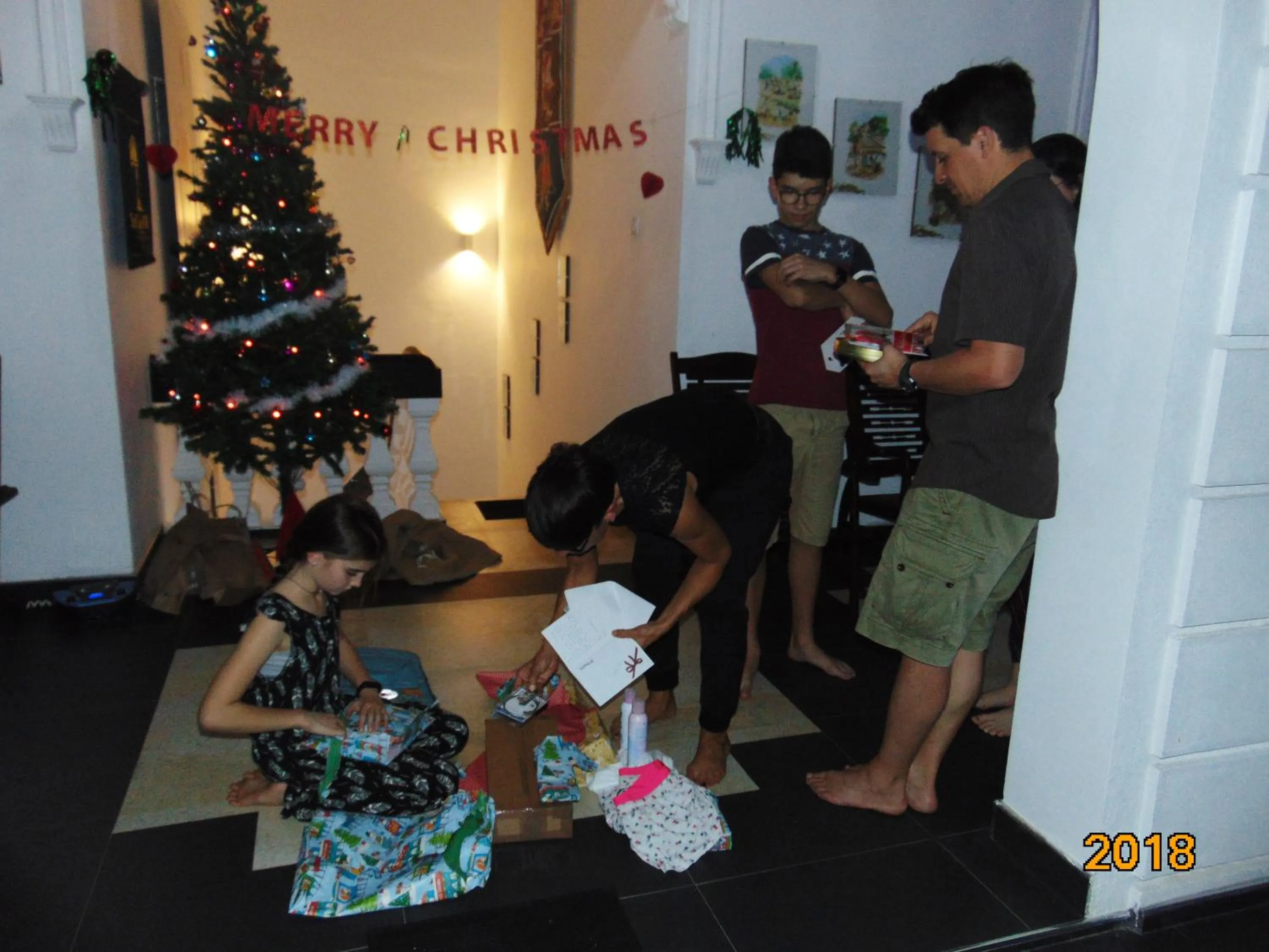 young children in SRI LANKAN VILLA