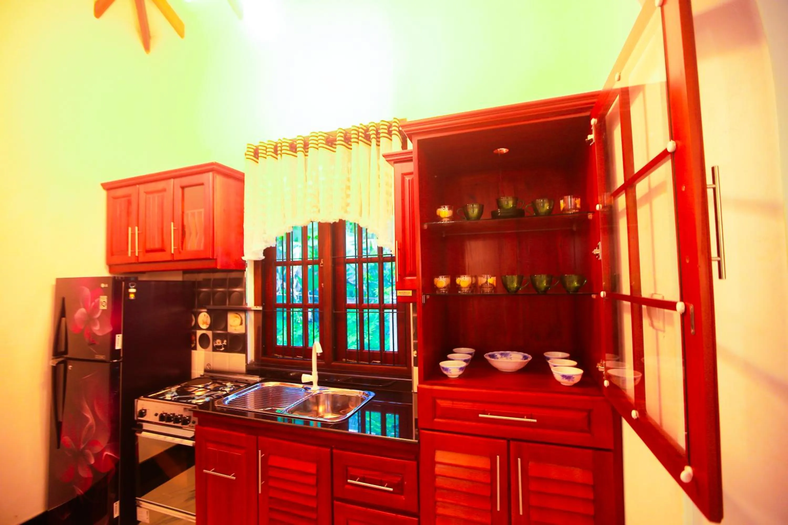 Kitchen or kitchenette in SRI LANKAN VILLA