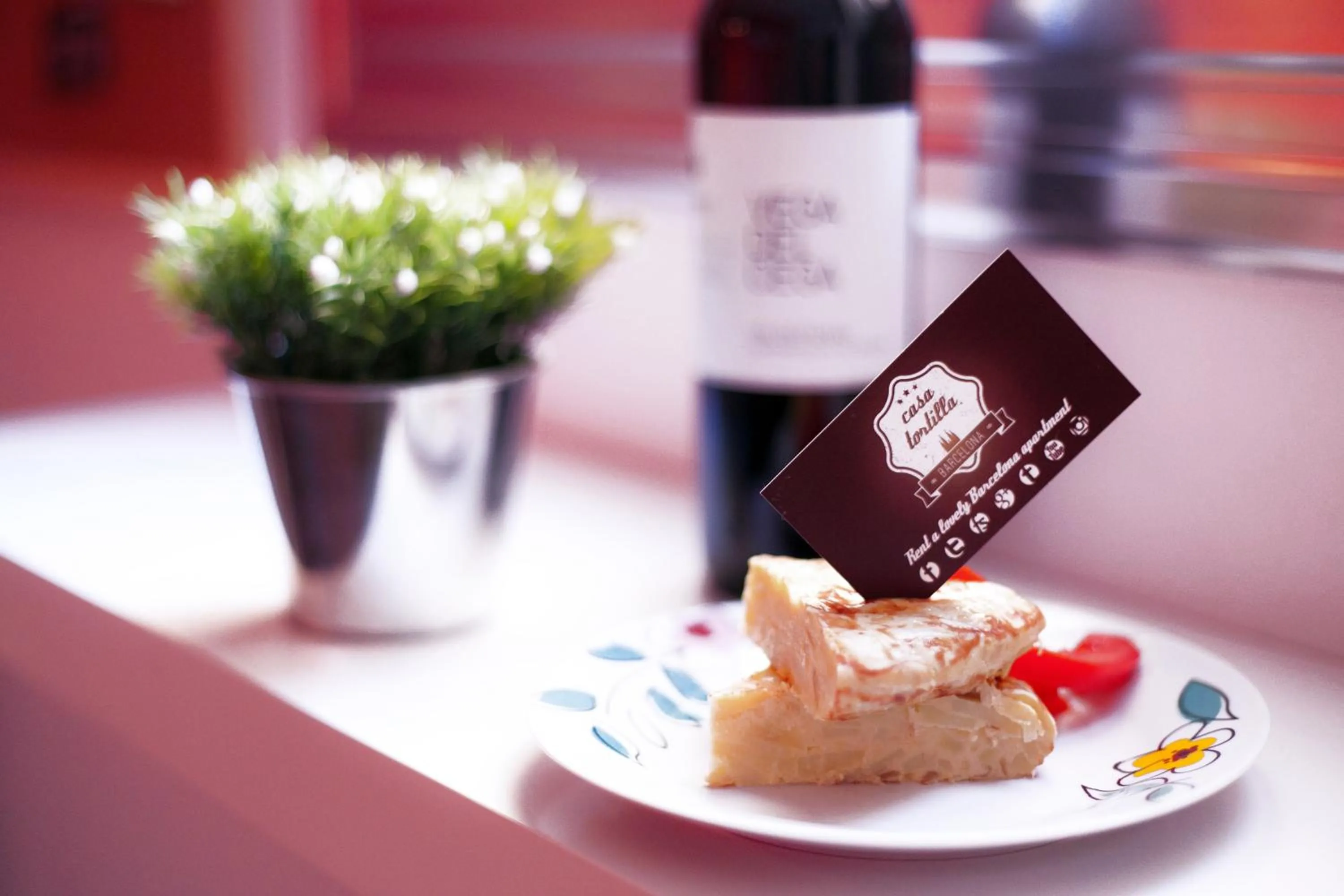 Kitchen or kitchenette in Casa Tortilla Sagrada Familia