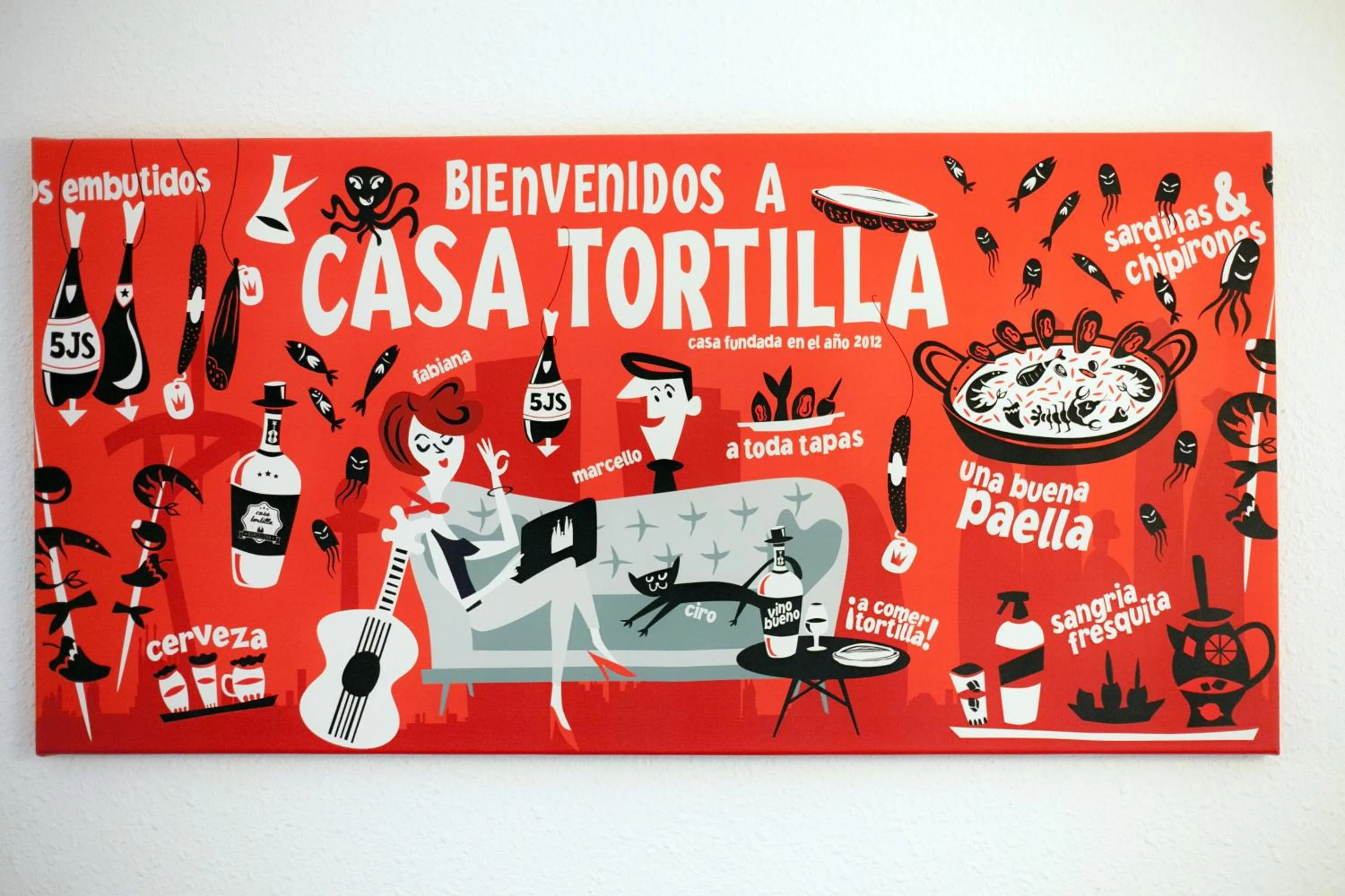 Property logo or sign in Casa Tortilla Sagrada Familia