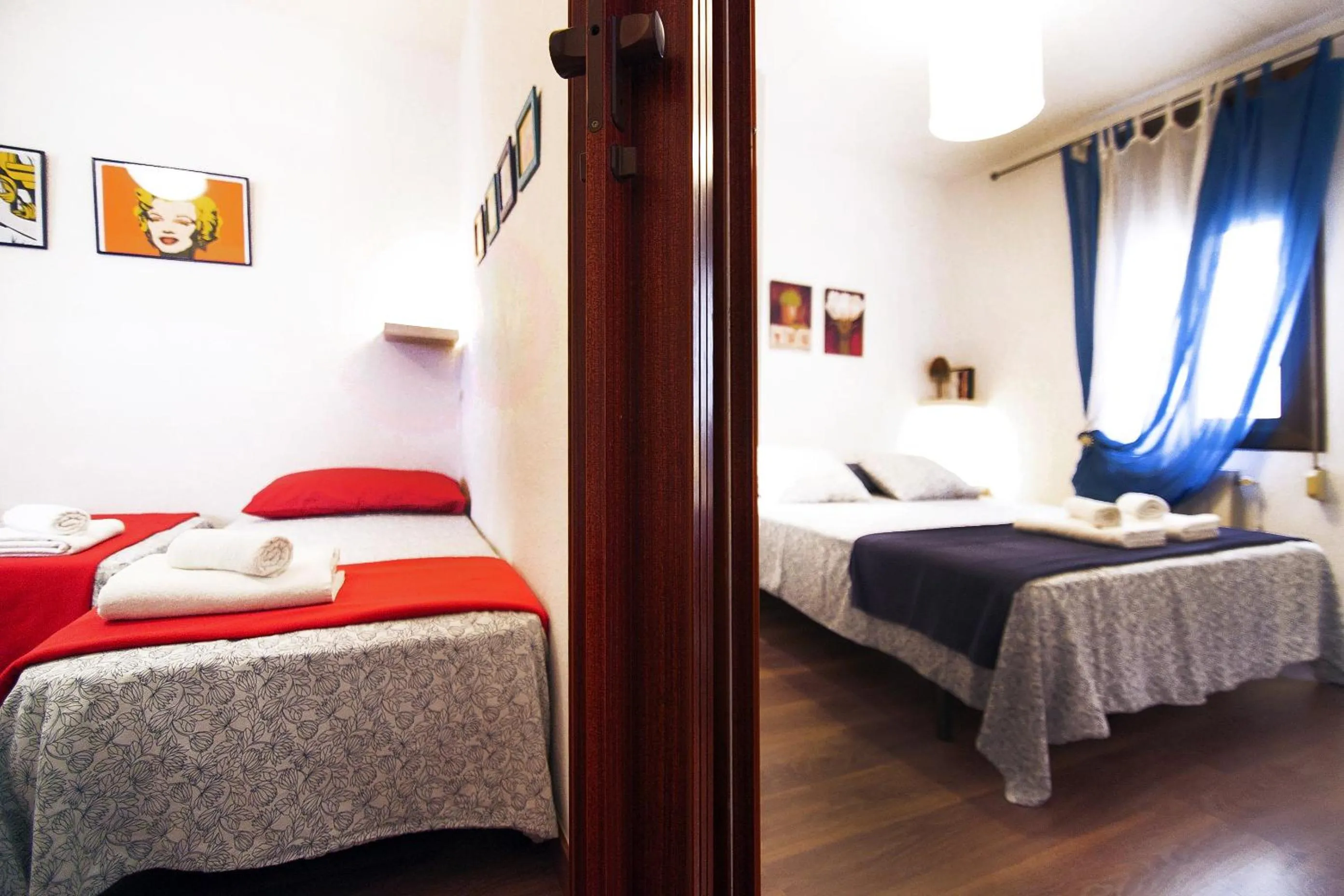 Bed in Casa Tortilla Sagrada Familia