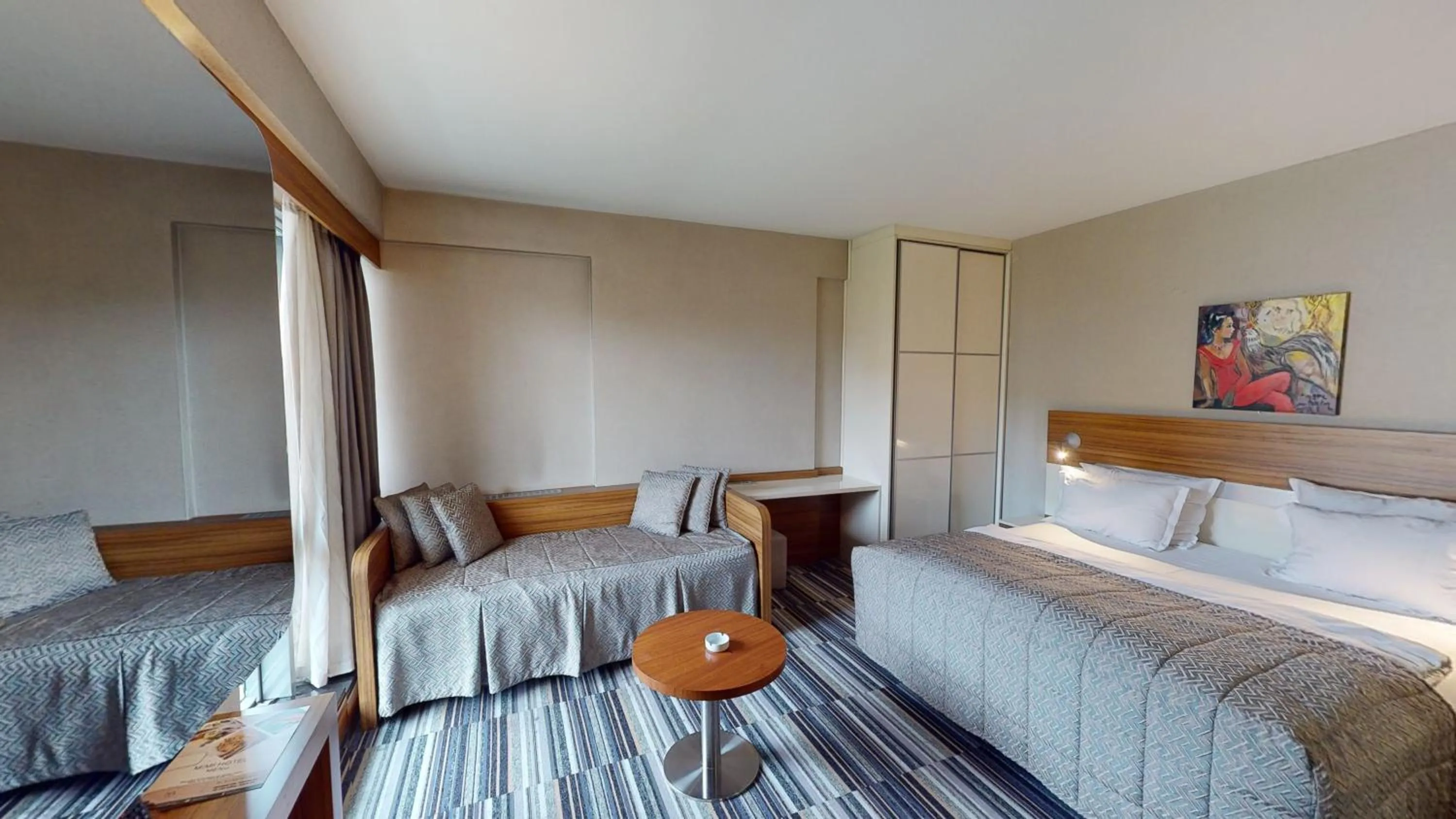 Photo of the whole room, Bed in Mimi Hotel Ankara