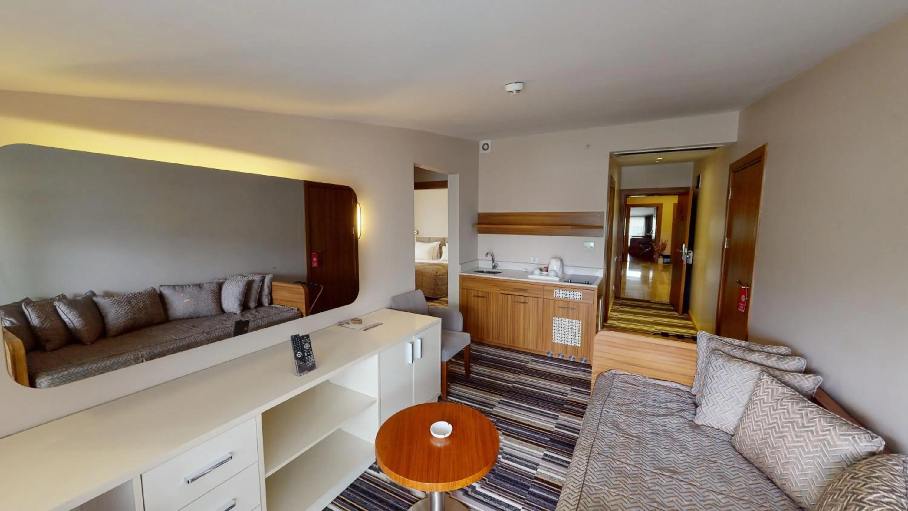 Kitchen or kitchenette in Mimi Hotel Ankara