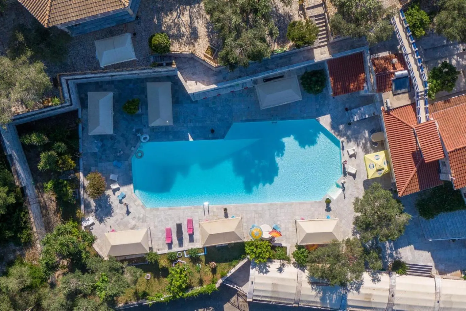 Swimming pool in Paco's Resort Holiday Flats