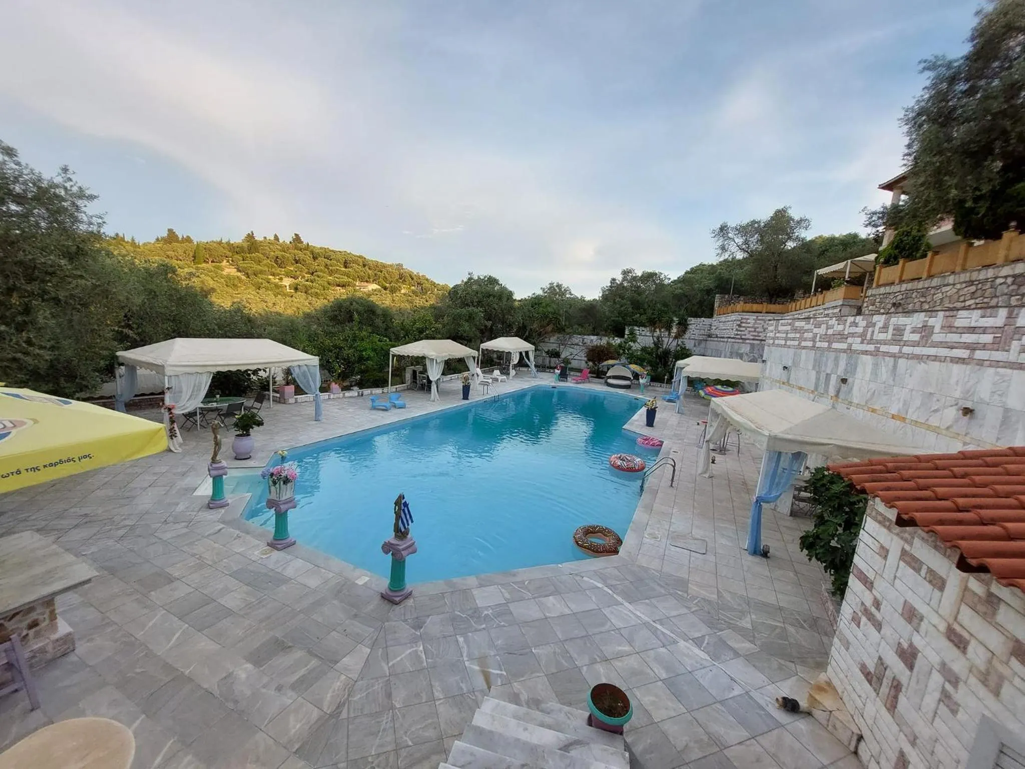 Pool view in Paco's Resort Holiday Flats