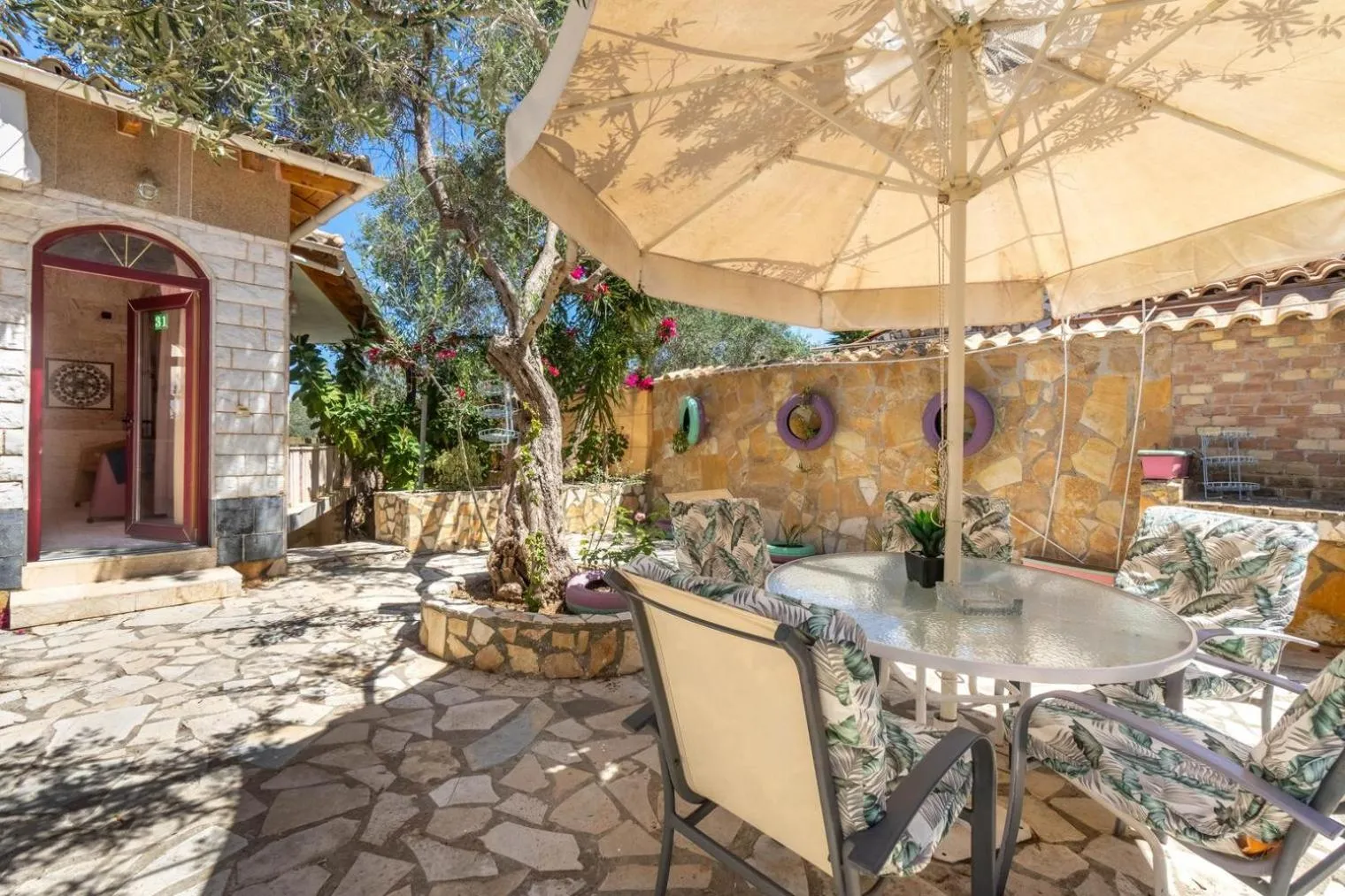 Patio in Paco's Resort Holiday Flats