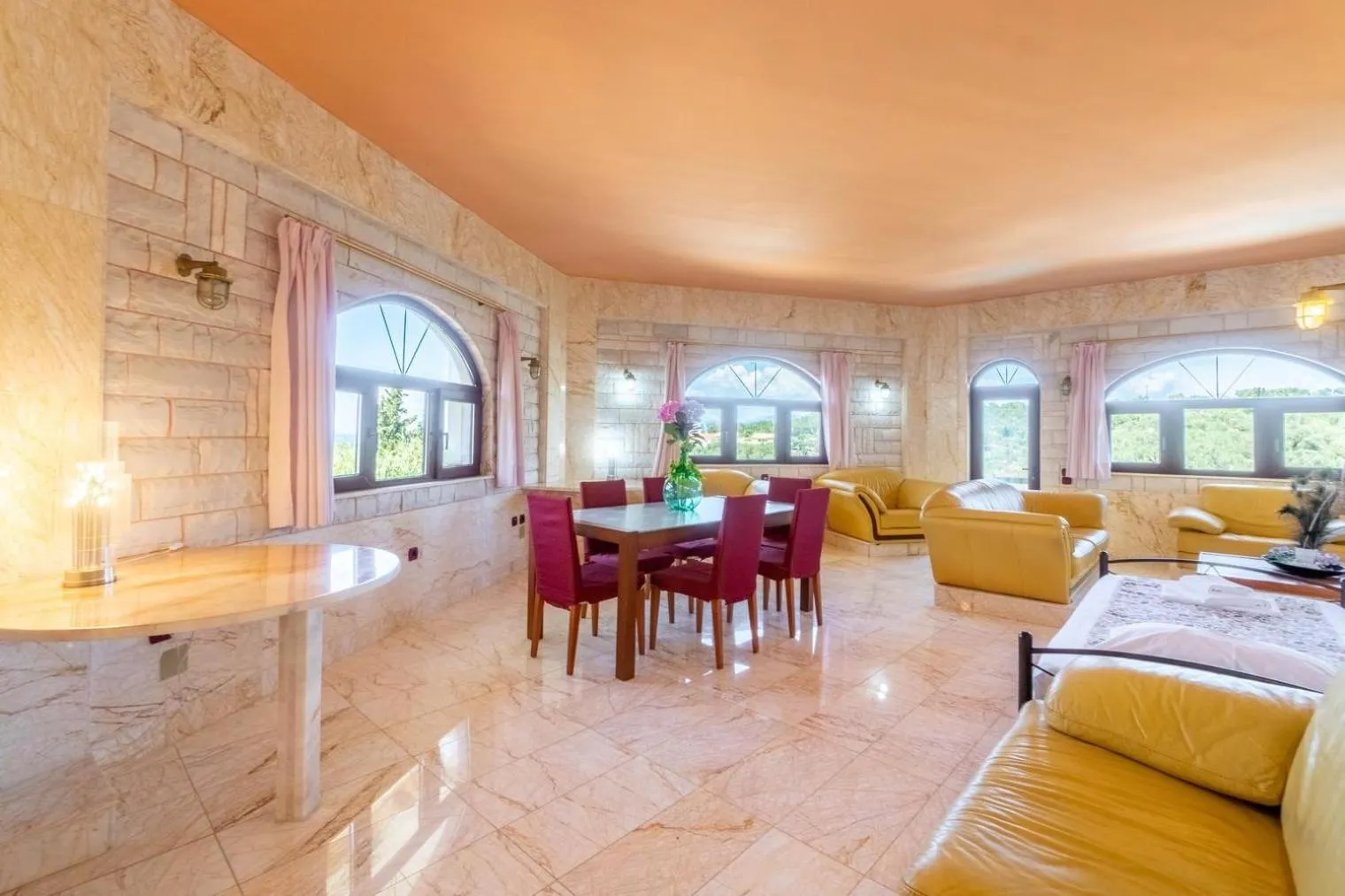 Seating area in Paco's Resort Holiday Flats