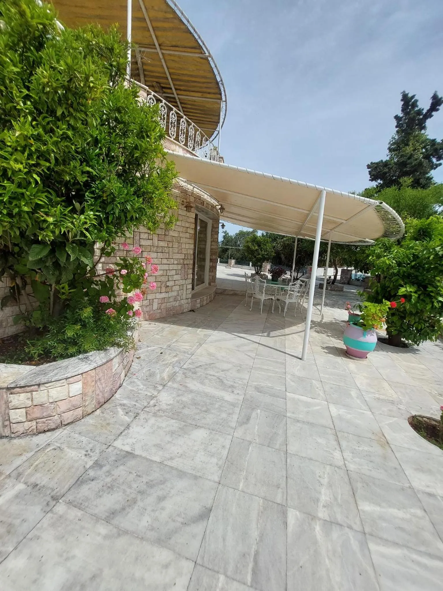 Patio in Paco's Resort Holiday Flats