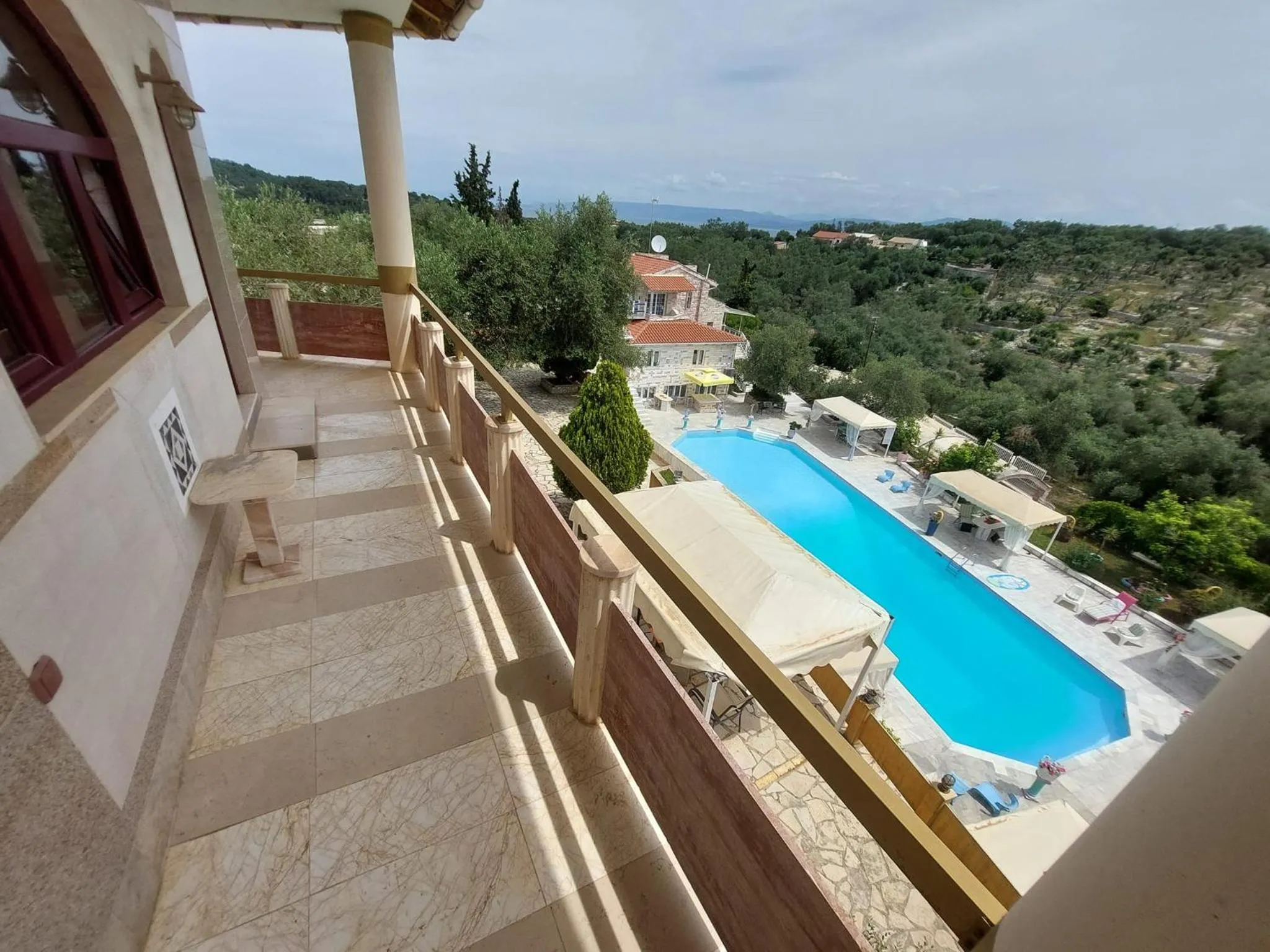 Patio in Paco's Resort Holiday Flats