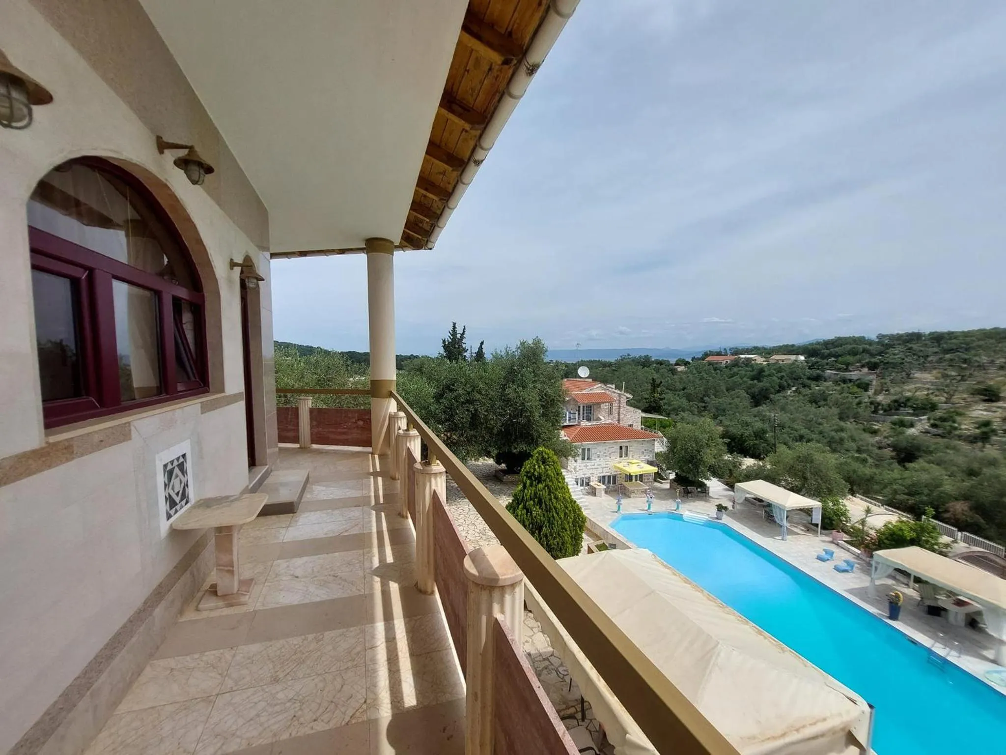 Patio in Paco's Resort Holiday Flats