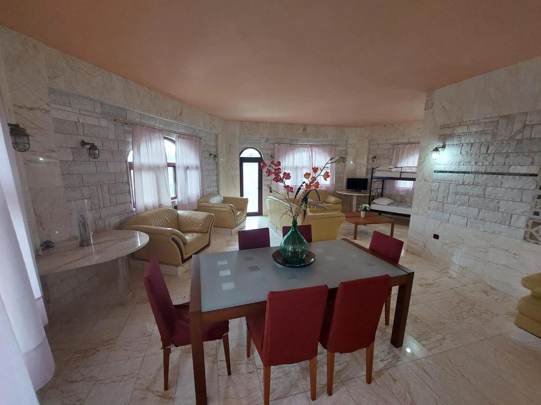 Living room in Paco's Resort Holiday Flats