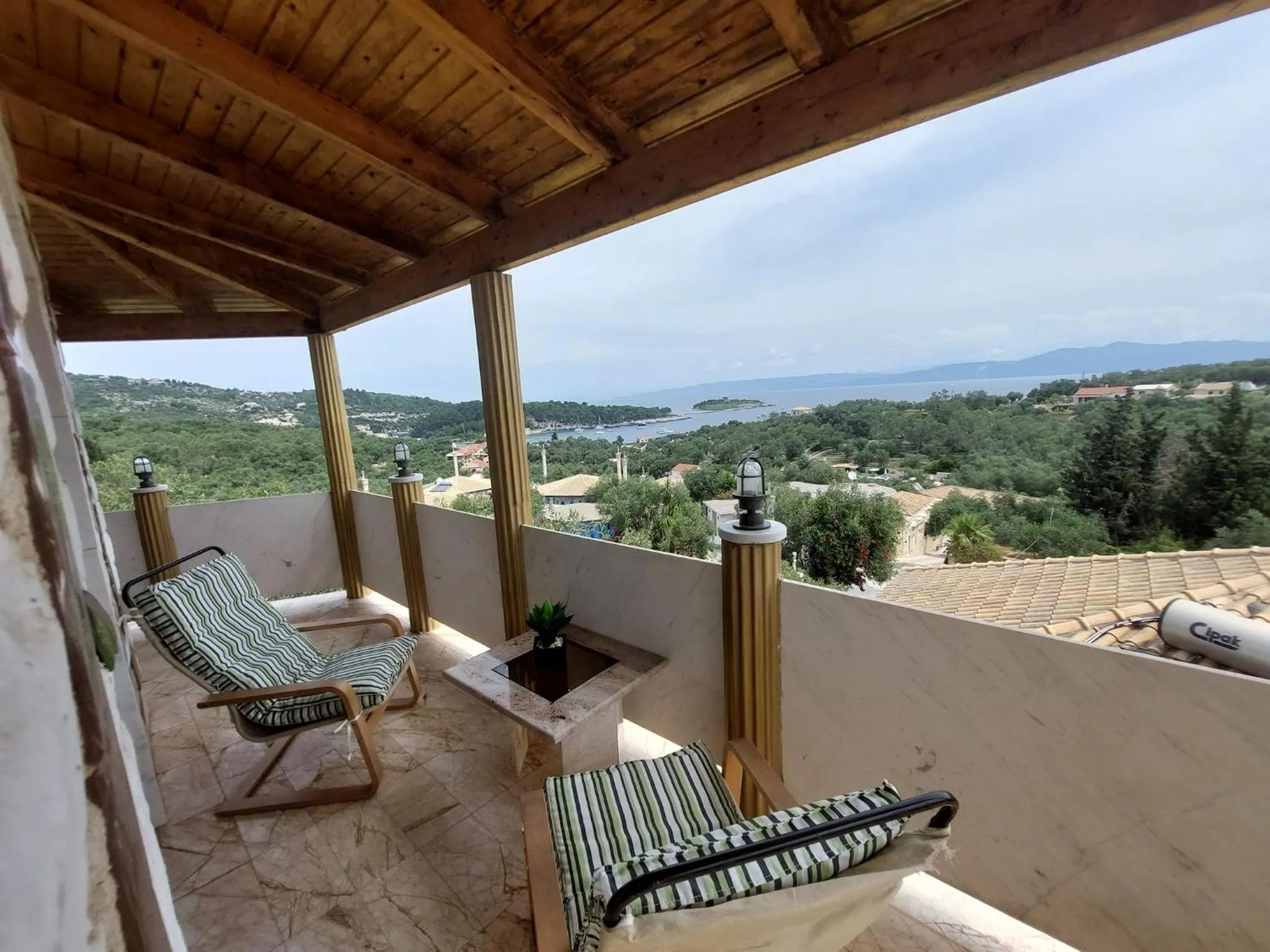 Patio in Paco's Resort Holiday Flats