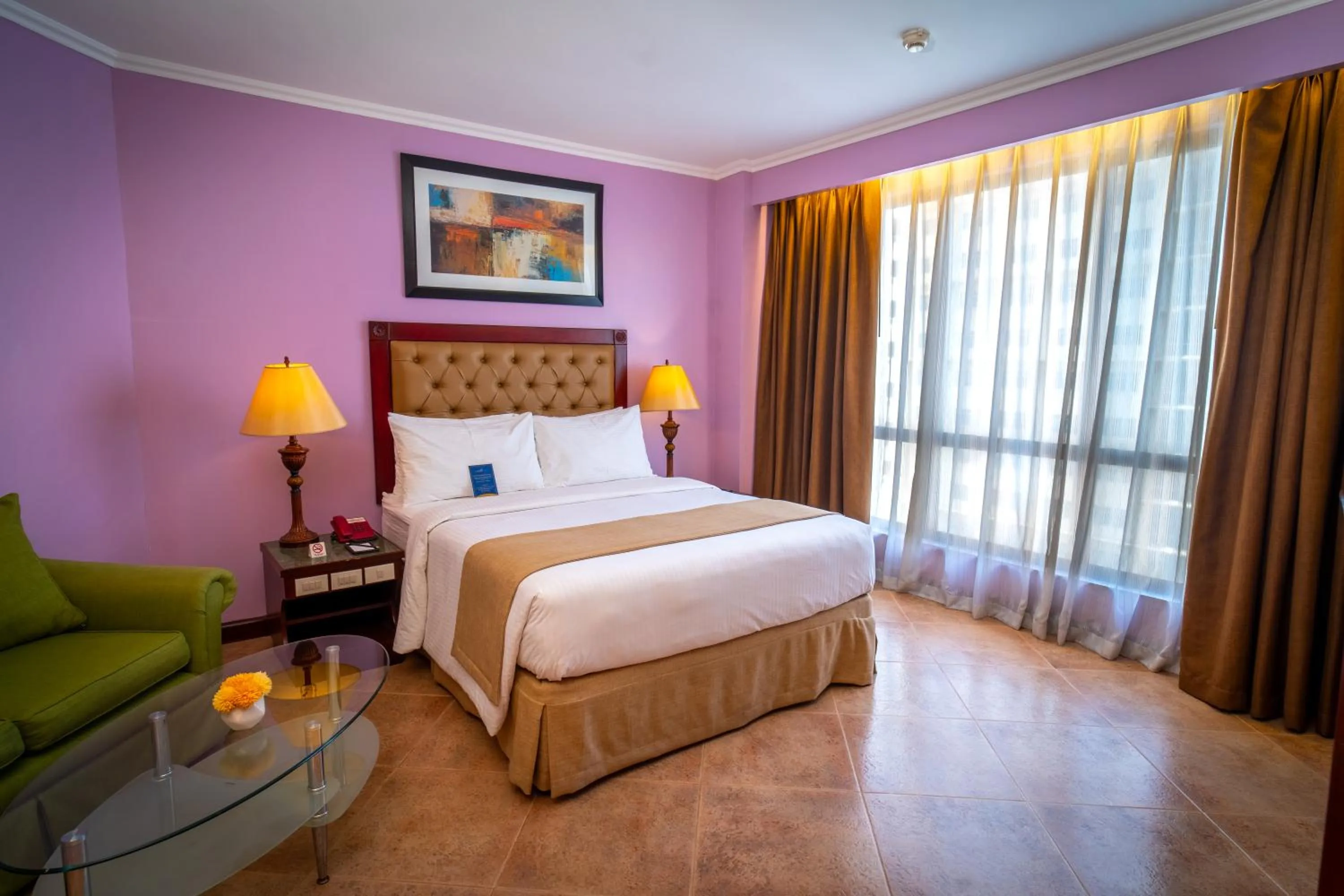 Bedroom, Bed in Royal Bellagio Hotel