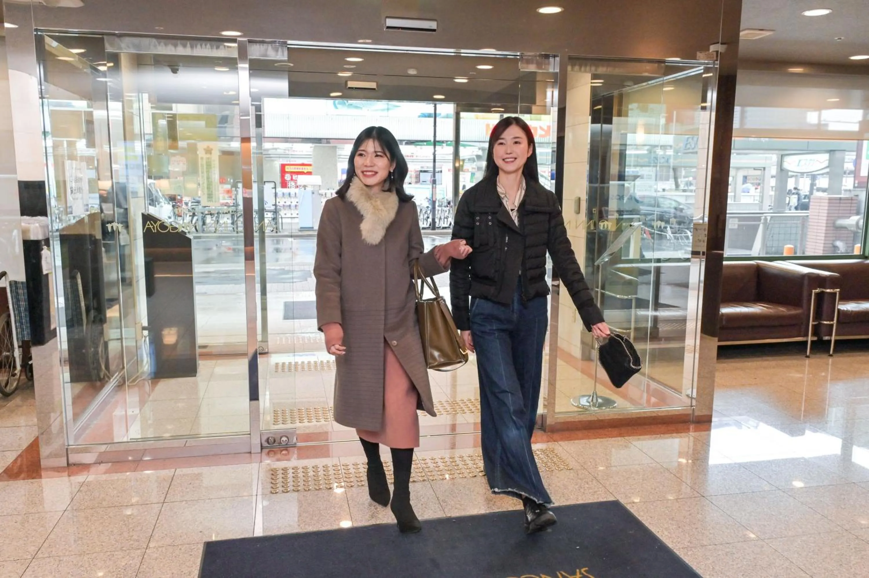 Lobby or reception in Sanco Inn Nagoya - Shinkansenguchi