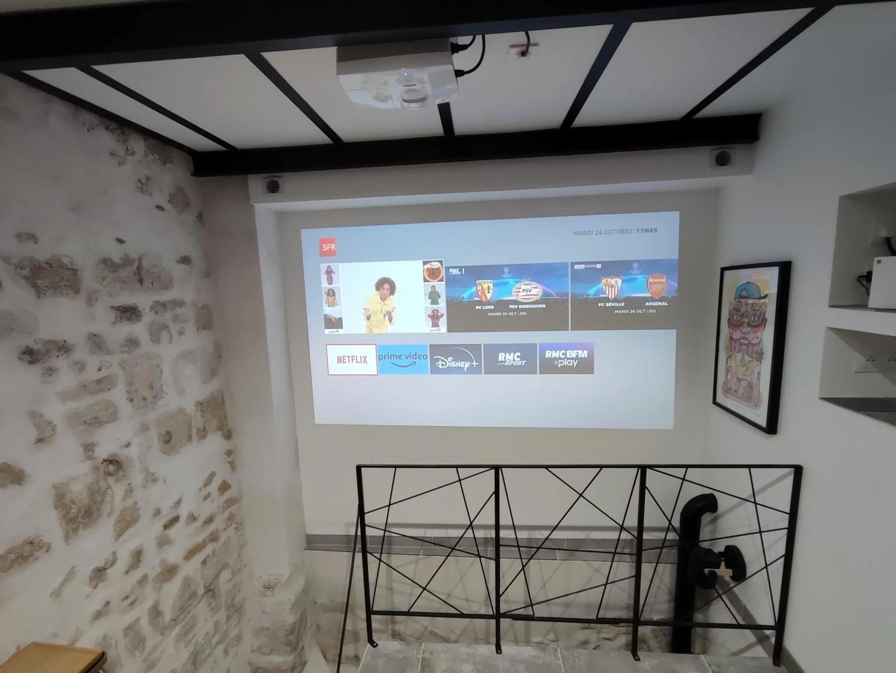 TV and multimedia in le Travertin