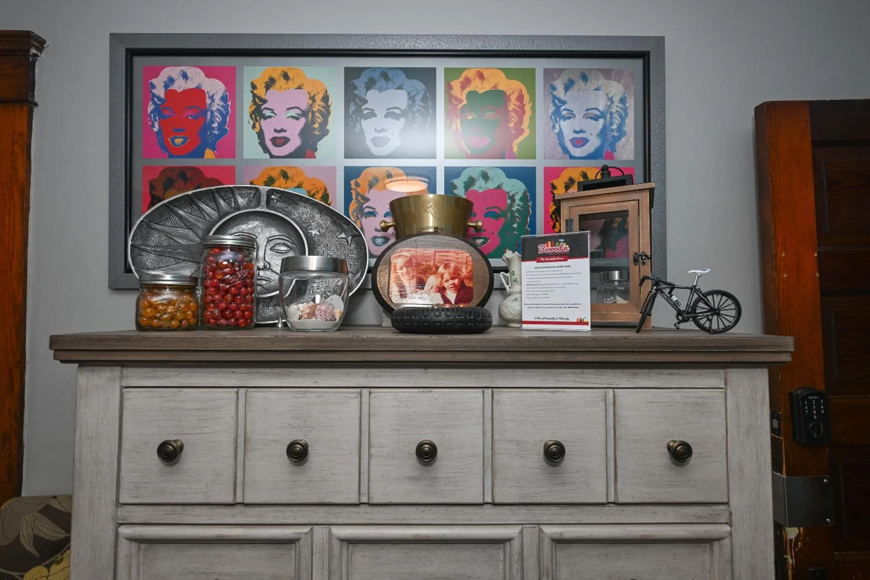 Decorative detail in Berrodin Bed & Breakfast