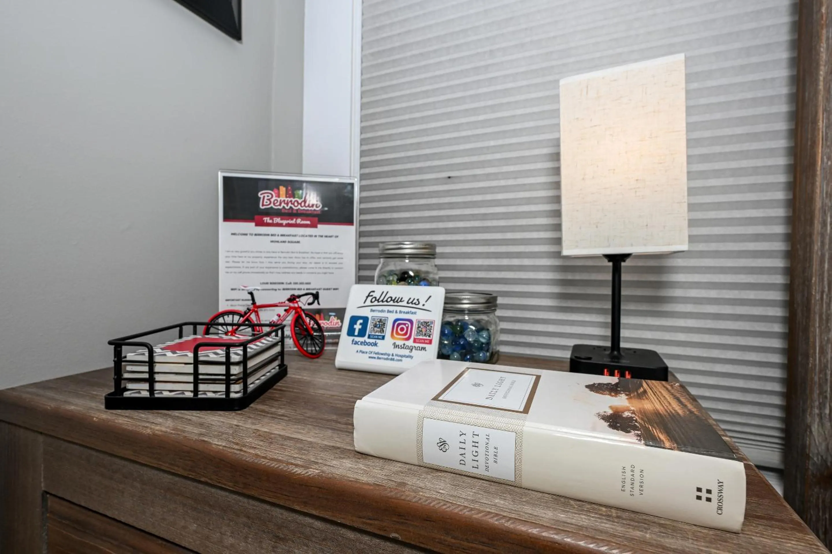 Decorative detail in Berrodin Bed & Breakfast