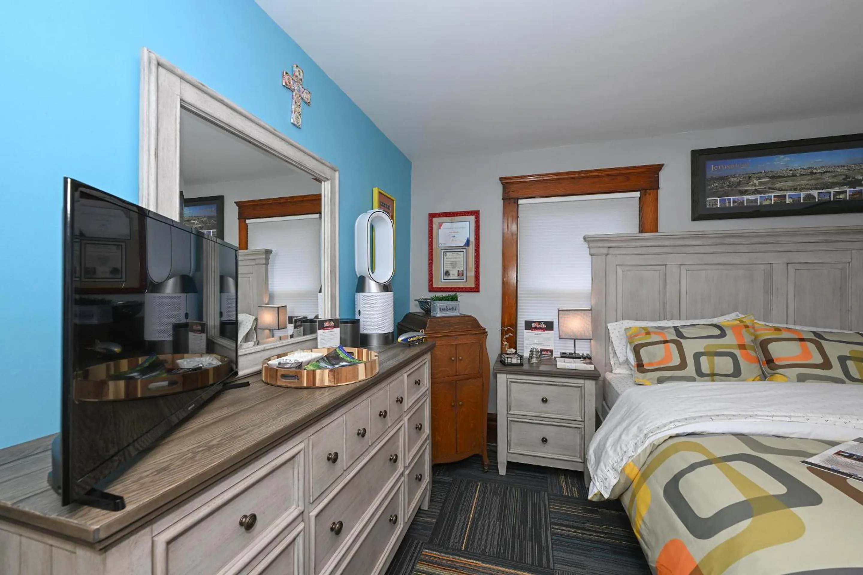 Bed in Berrodin Bed & Breakfast