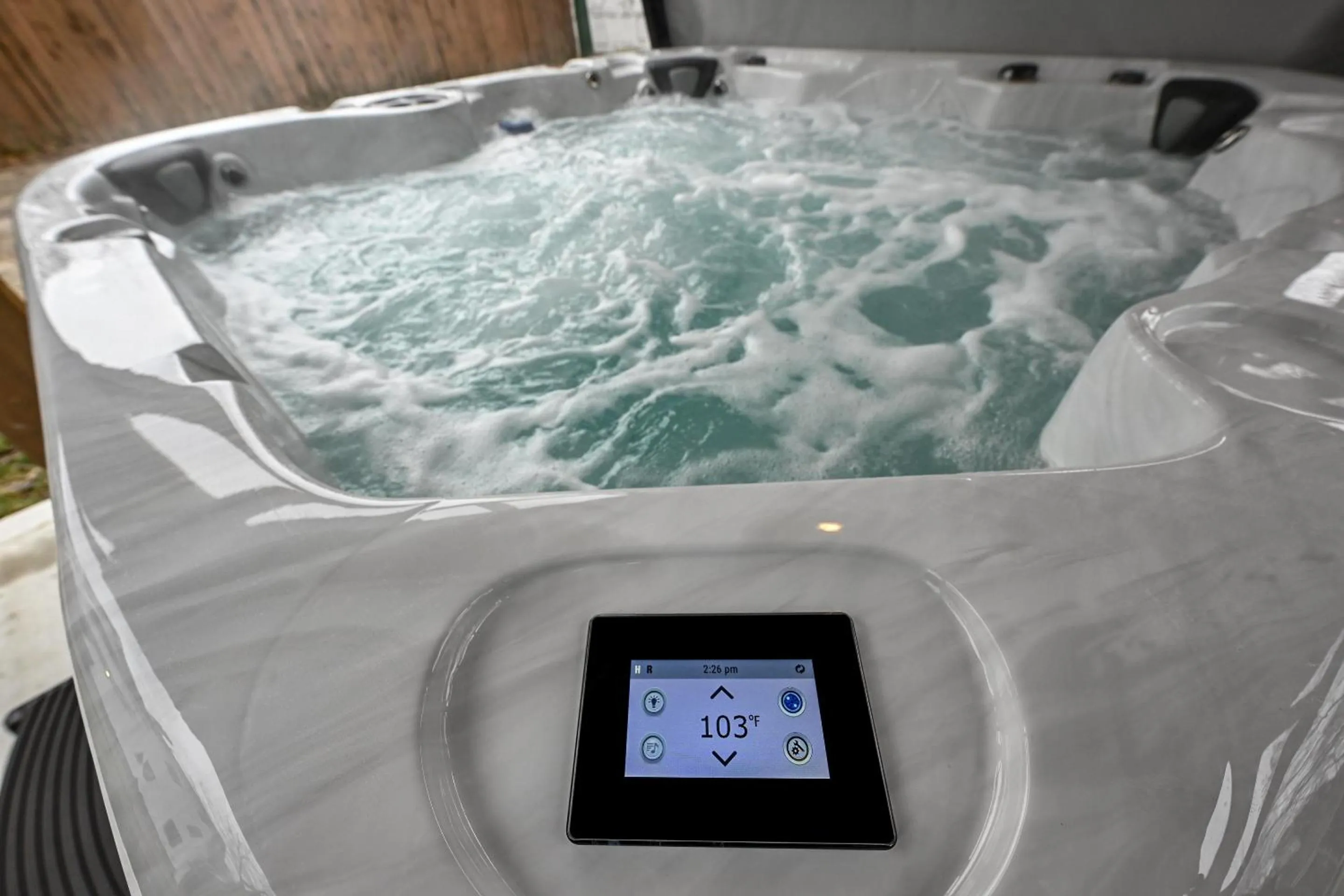 Hot Tub in Berrodin Bed & Breakfast