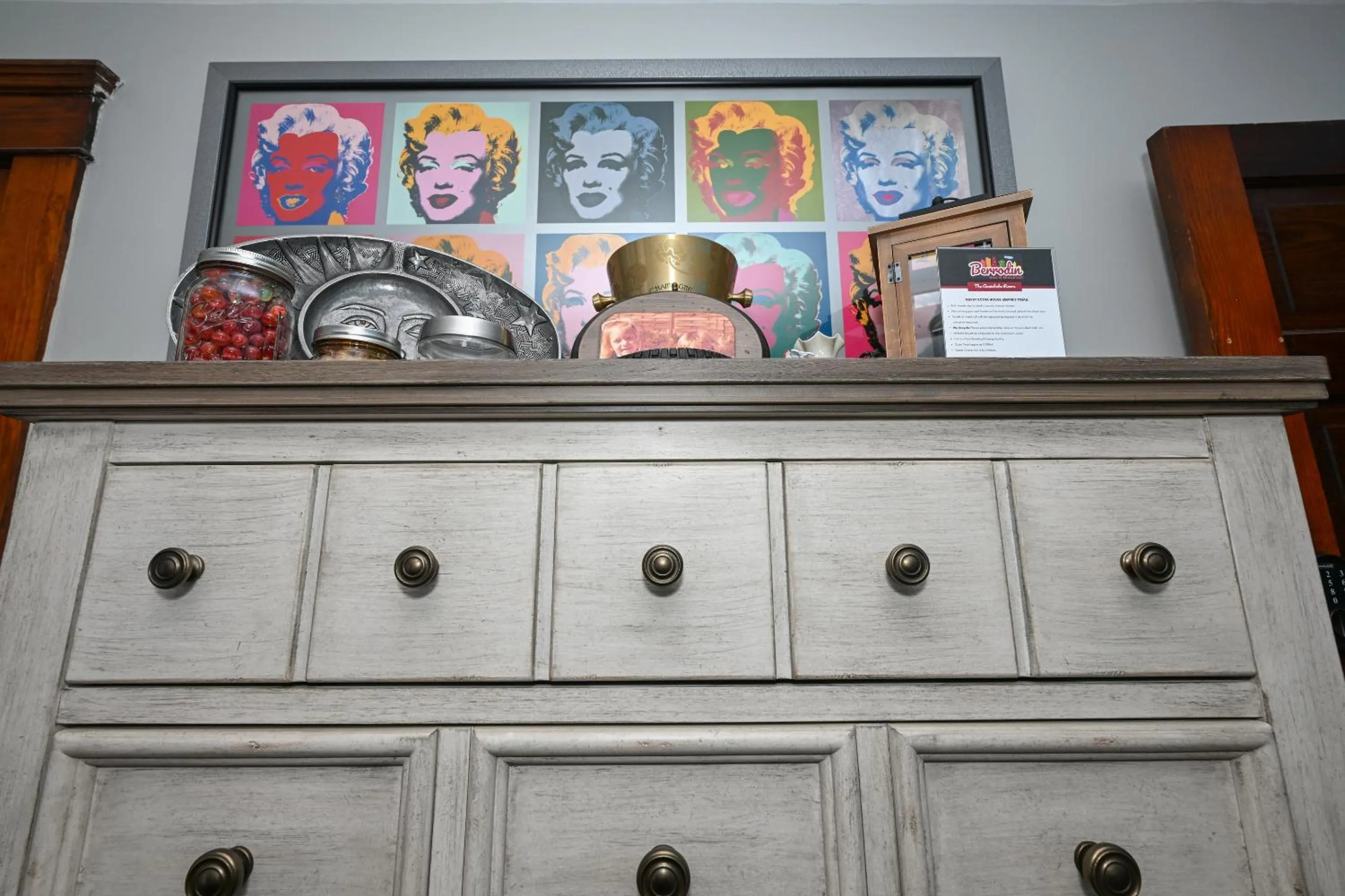 Decorative detail in Berrodin Bed & Breakfast