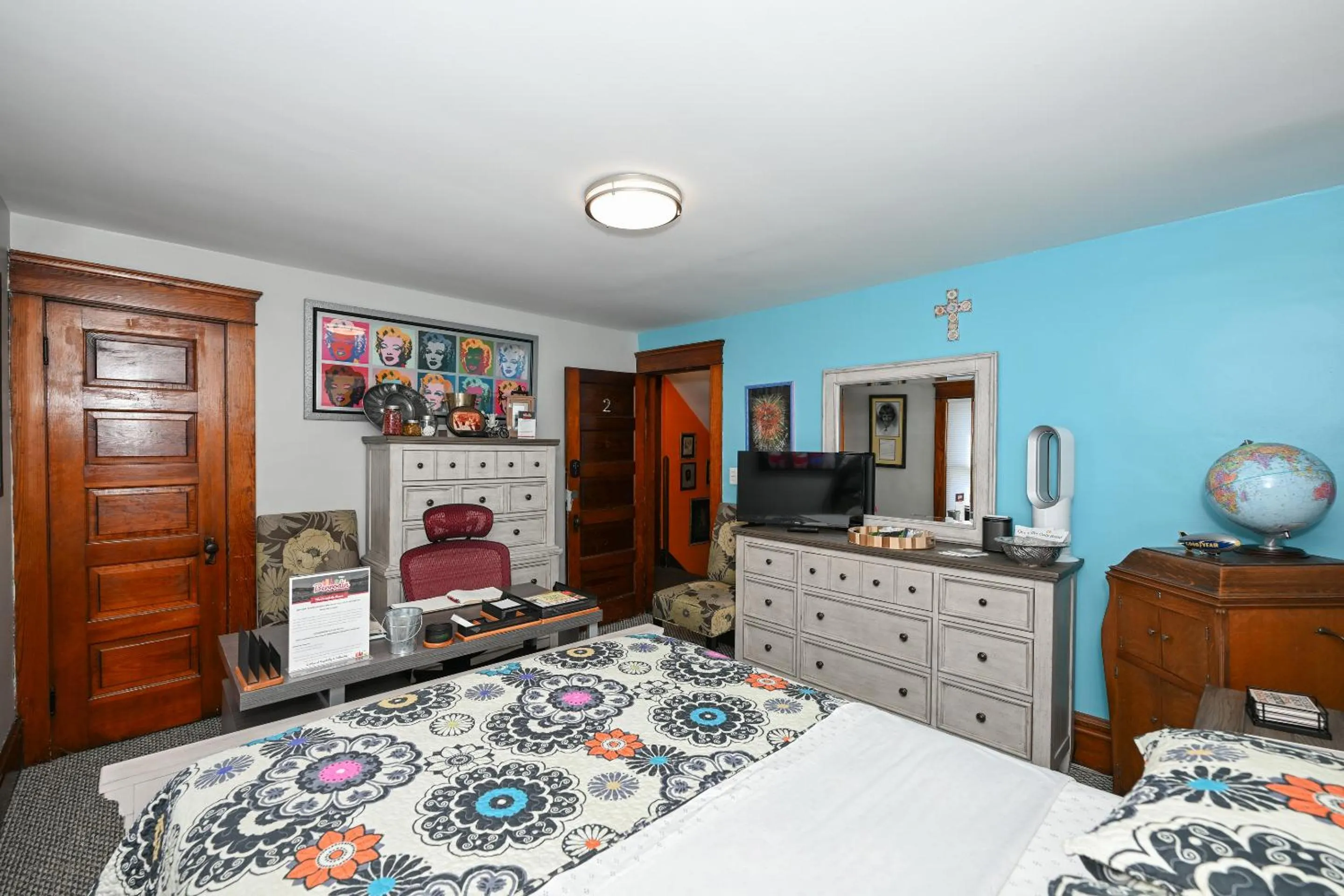 TV and multimedia, Bed in Berrodin Bed & Breakfast