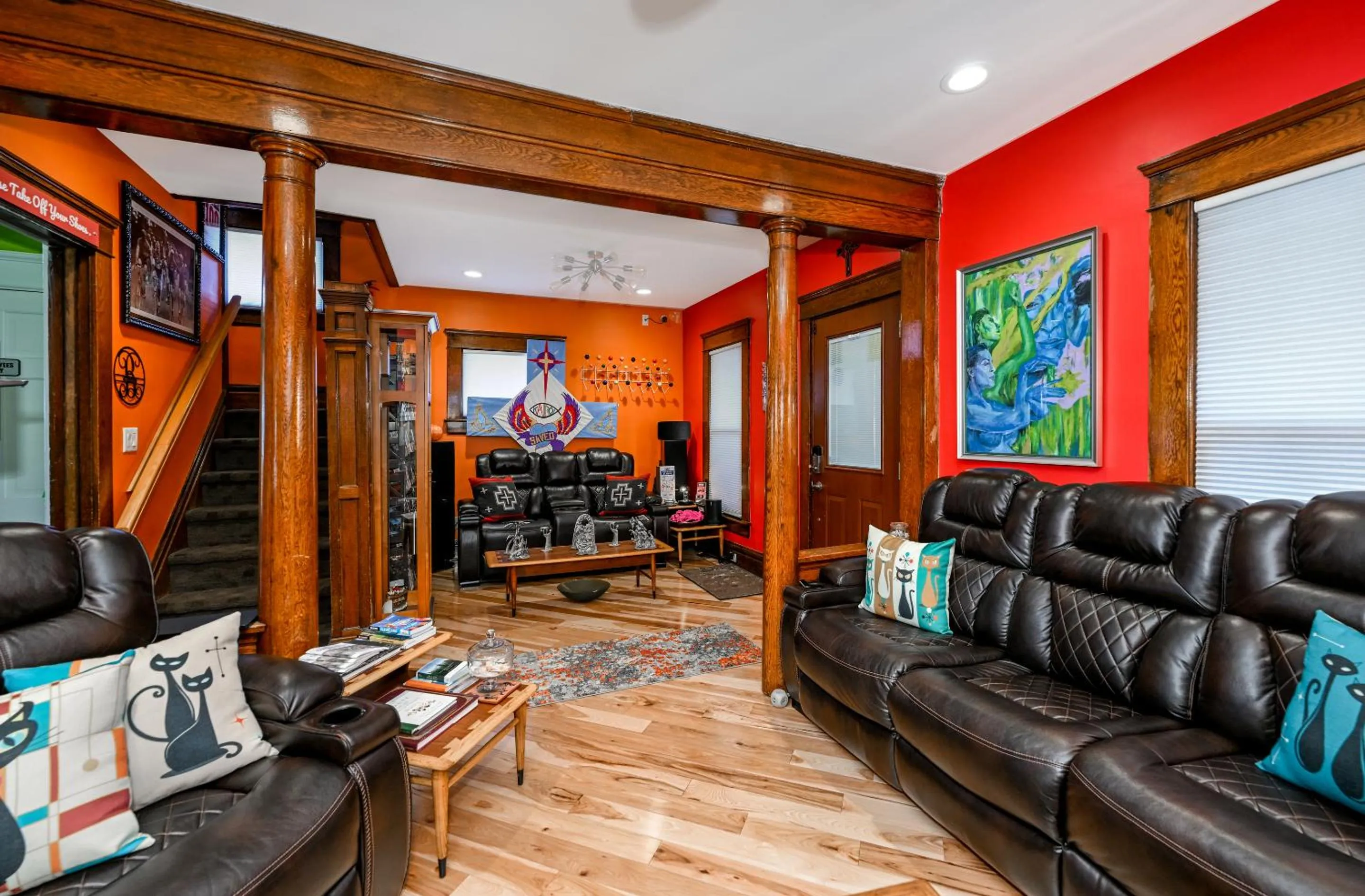 Living room in Berrodin Bed & Breakfast