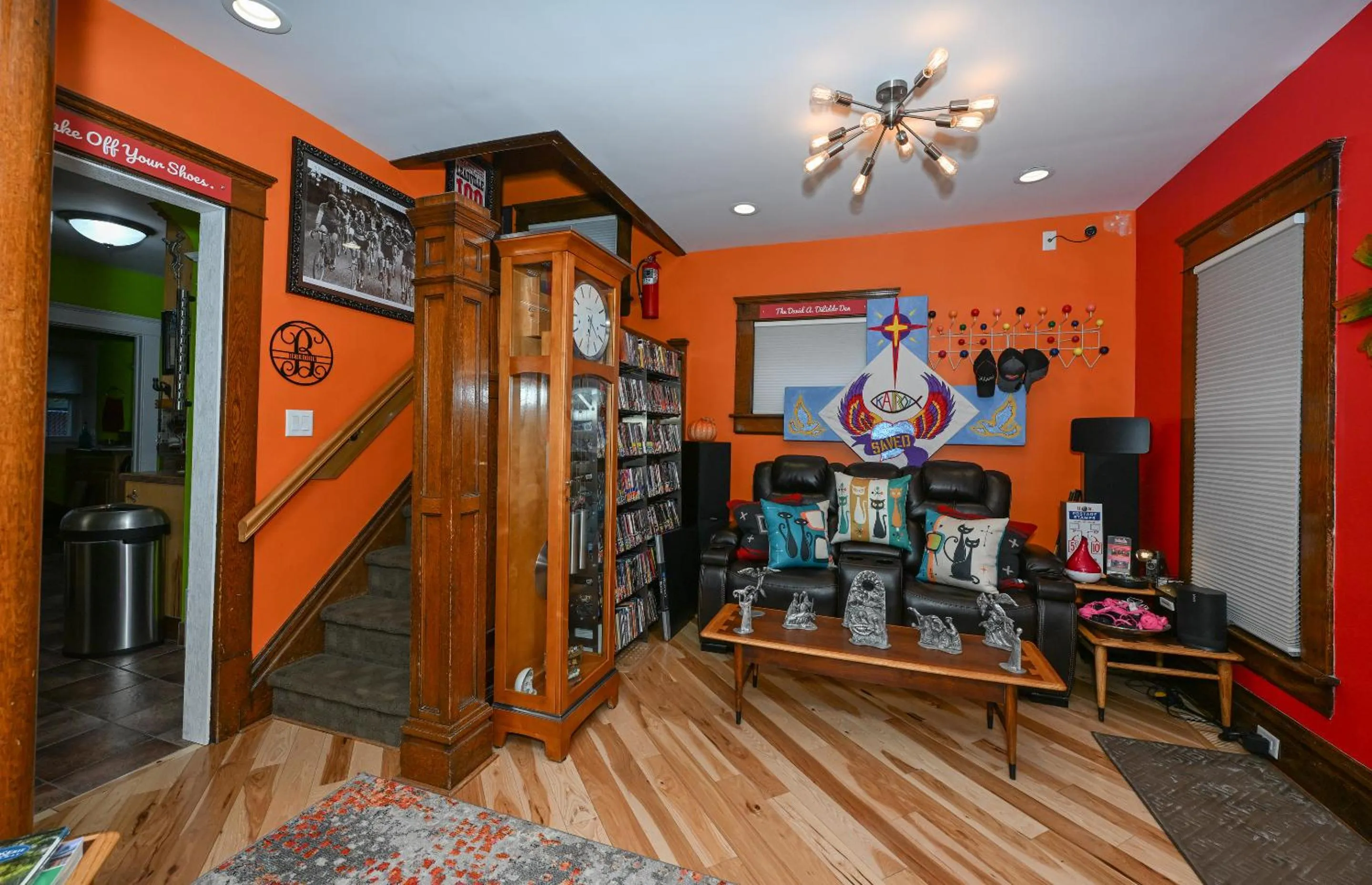 Communal lounge/ TV room in Berrodin Bed & Breakfast