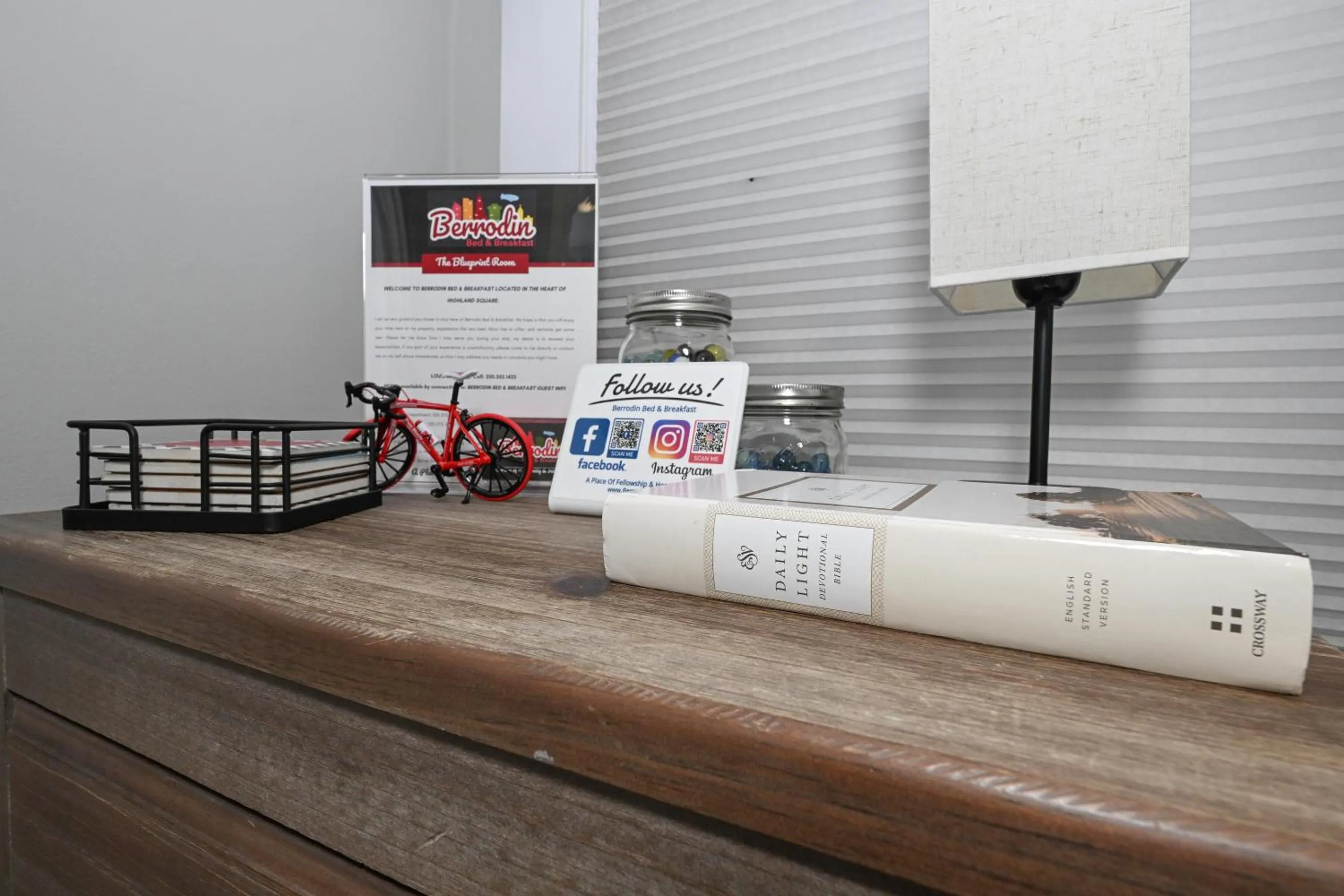 Decorative detail in Berrodin Bed & Breakfast