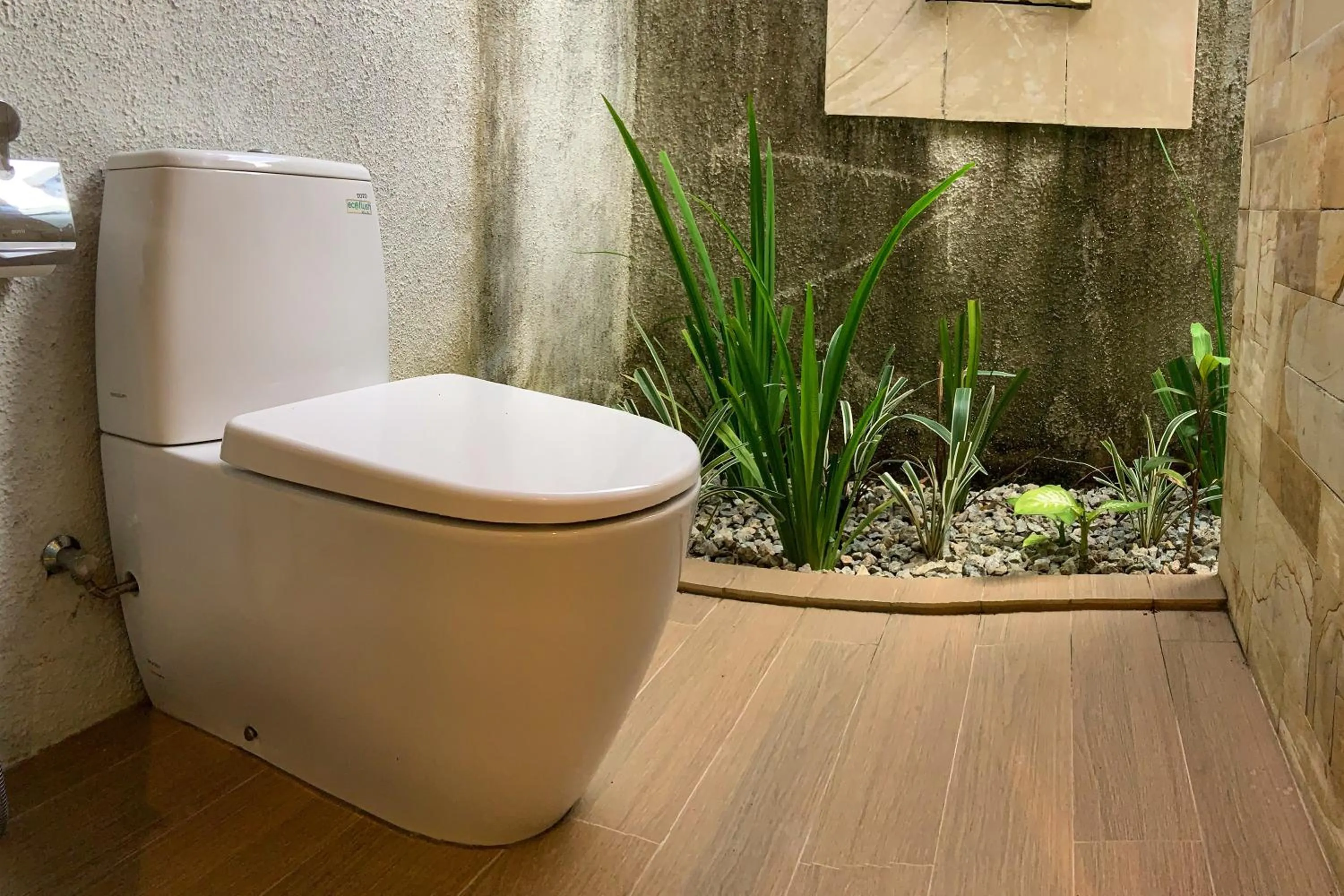 Toilet in Beach Rock Resort Belitung